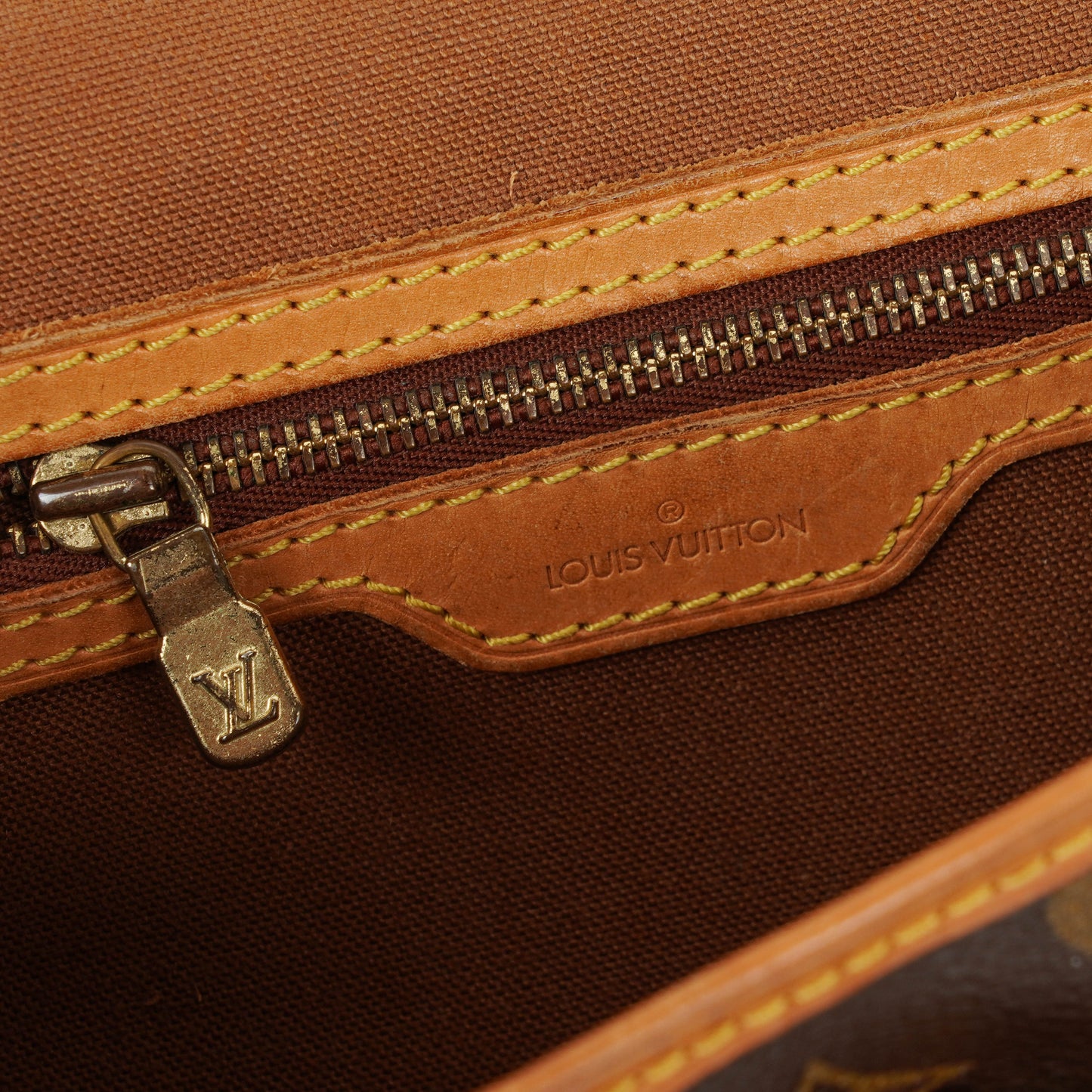 Louis Vuitton  Sac Gibeciere MM Monogram Canvas Bag