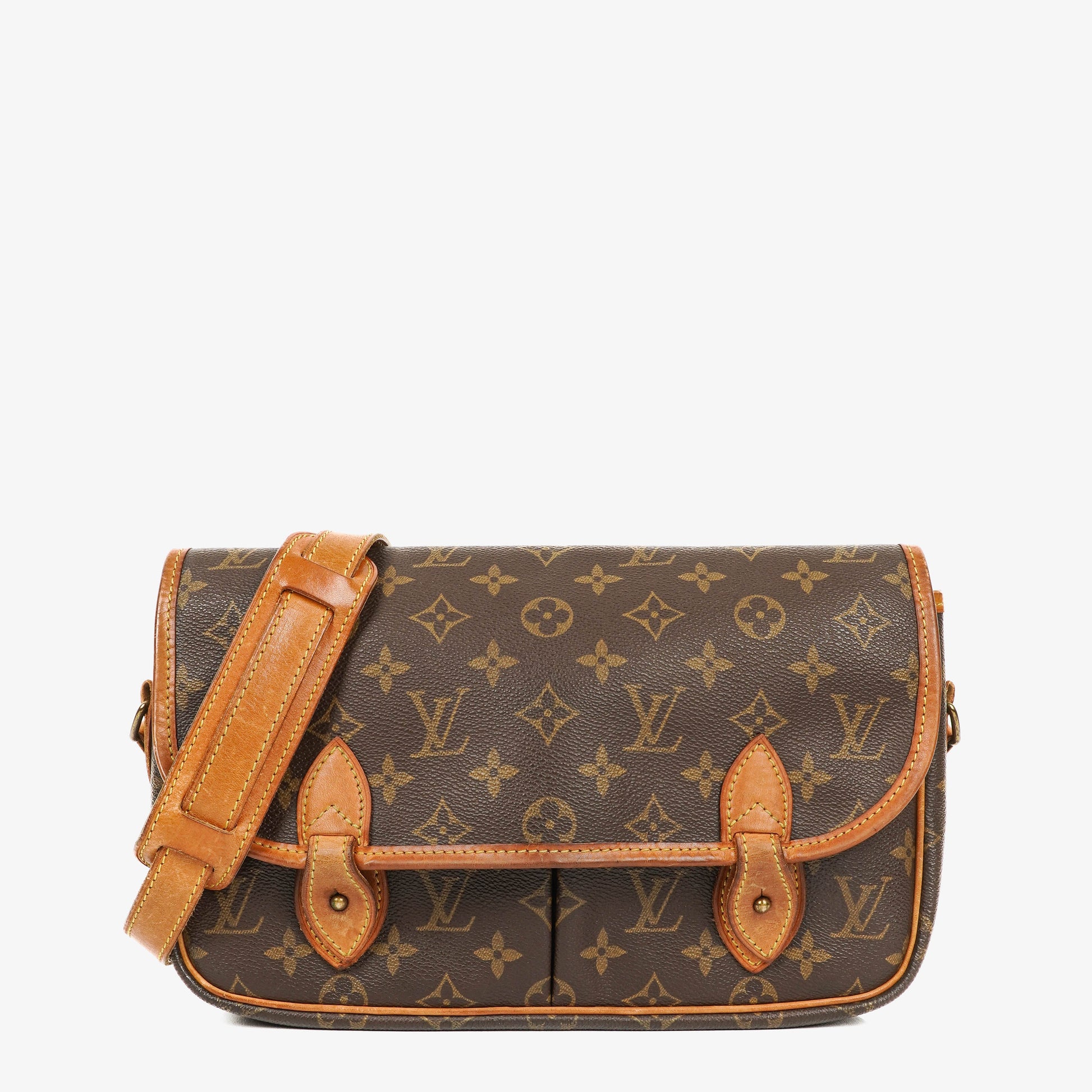 Louis Vuitton  Sac Gibeciere MM Monogram Canvas Bag