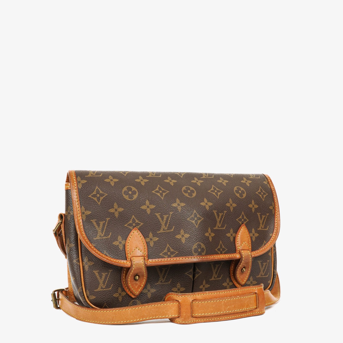 Louis Vuitton  Sac Gibeciere MM Monogram Canvas Bag