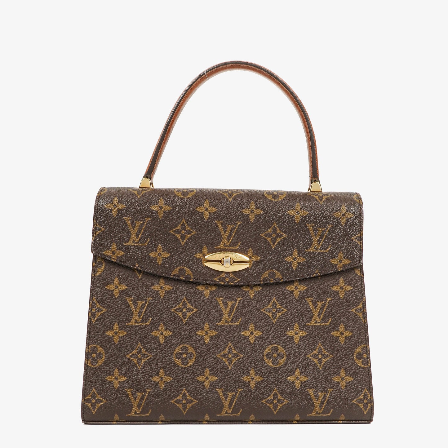Louis Vuitton Malesherbes Monogram Canvas Handbag