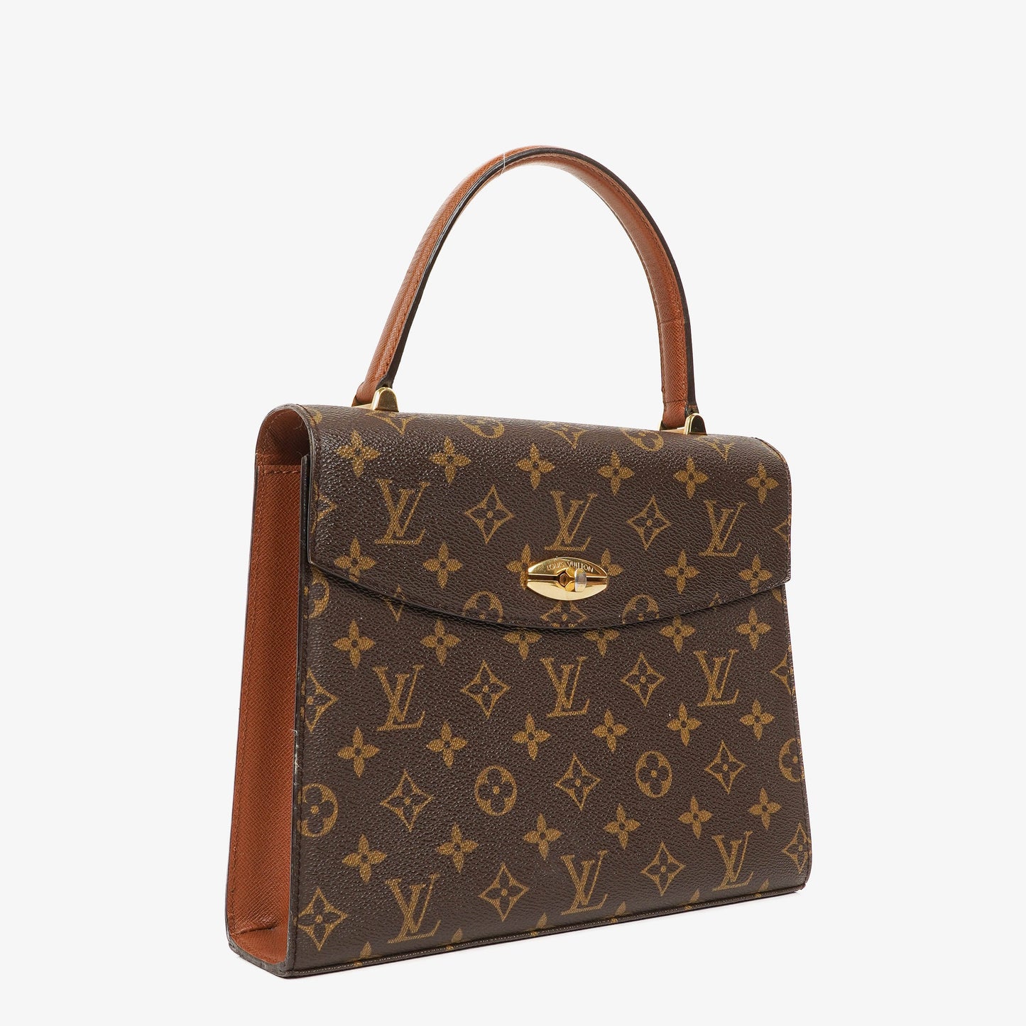 Louis Vuitton Malesherbes Monogram Canvas Handbag