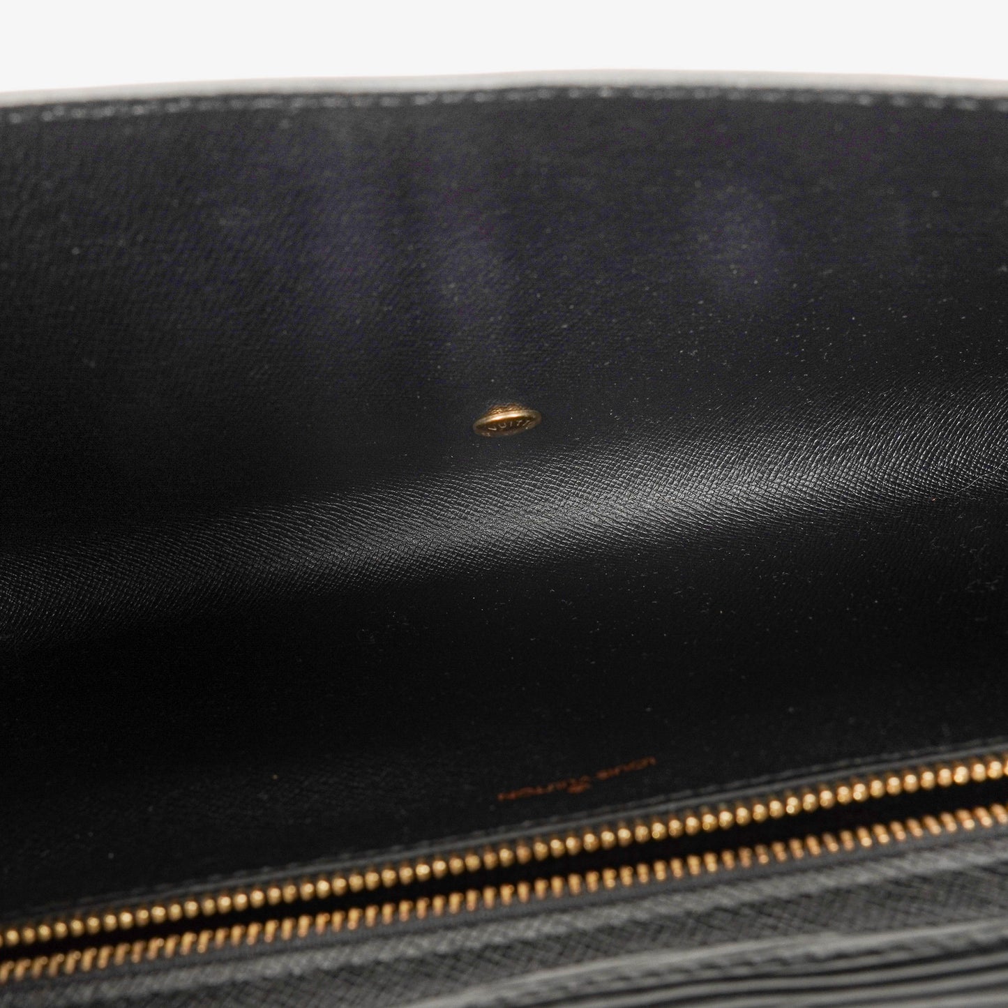 Louis Vuitton Arts-Deco Black EPI Leather Clutch Bag