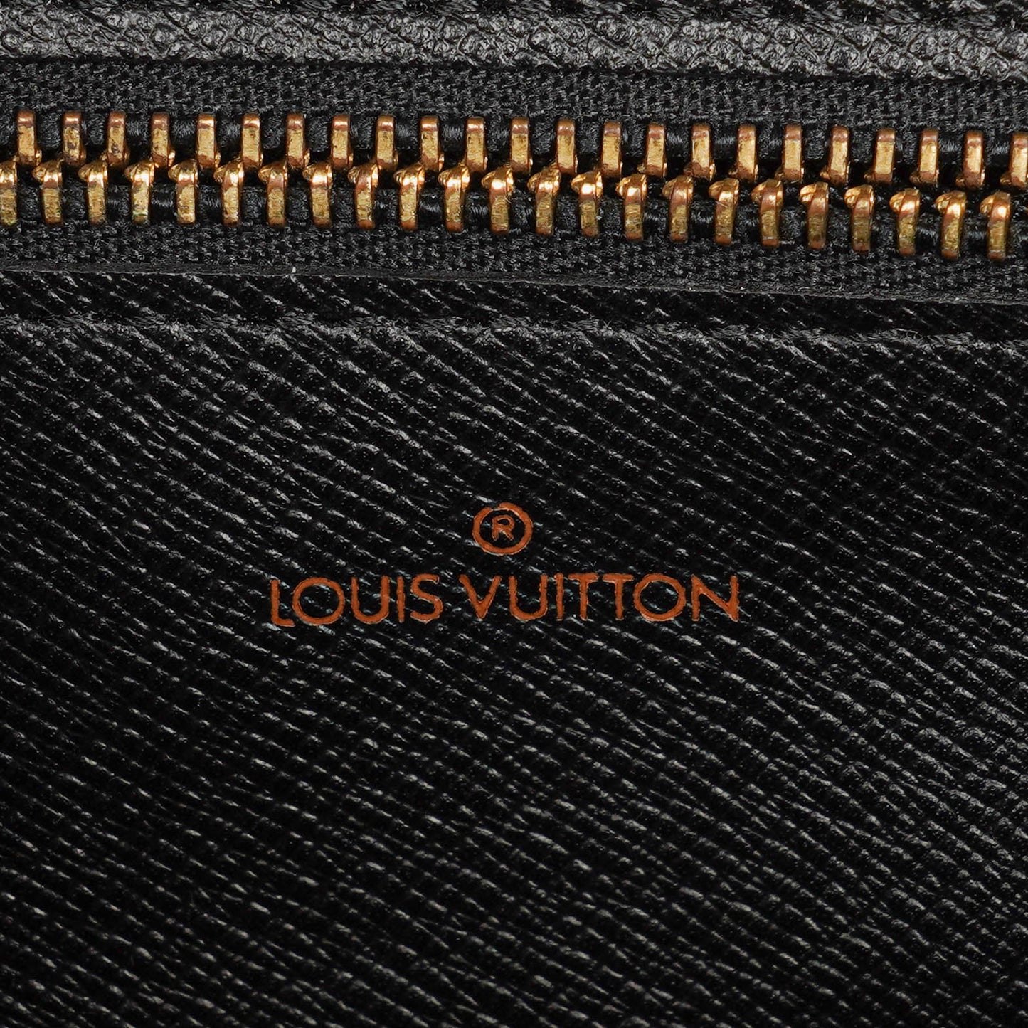 Louis Vuitton Arts-Deco Black EPI Leather Clutch Bag