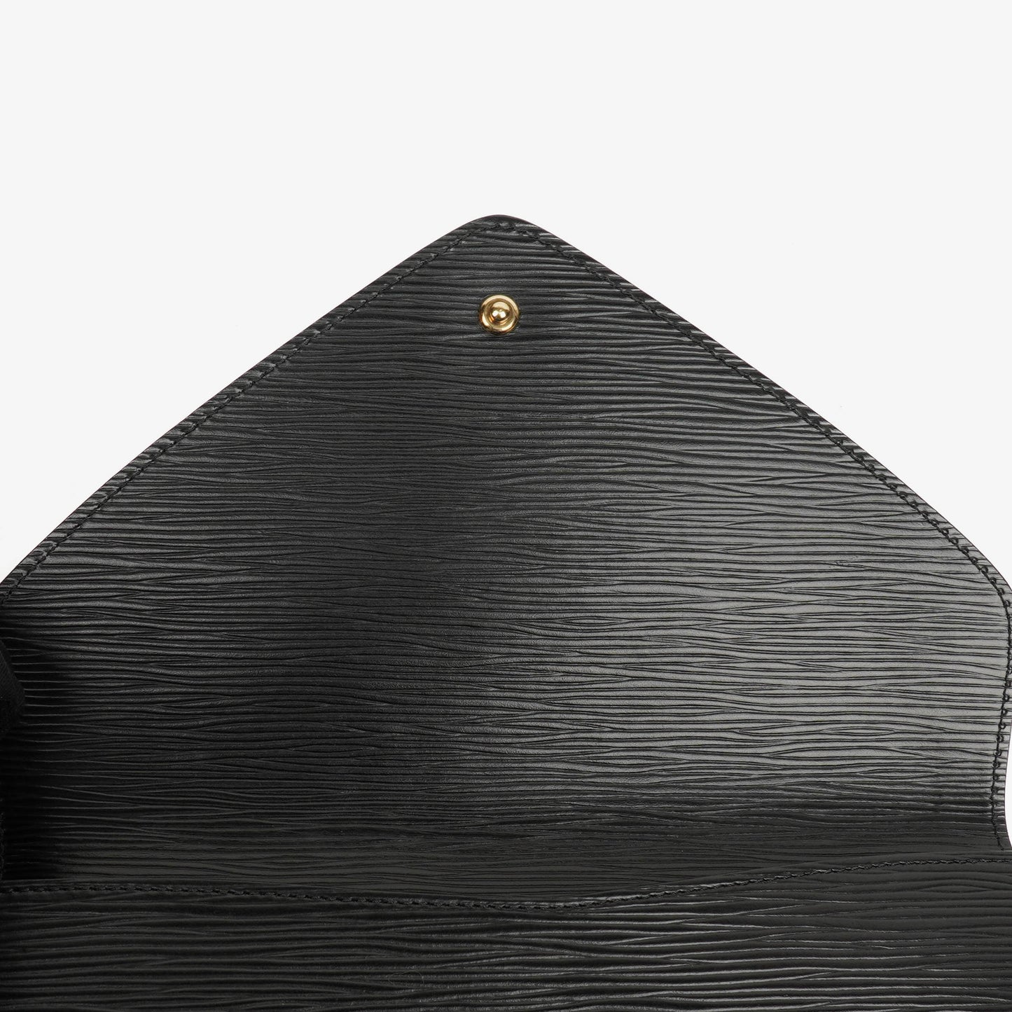 Louis Vuitton Arts-Deco Black EPI Leather Clutch Bag