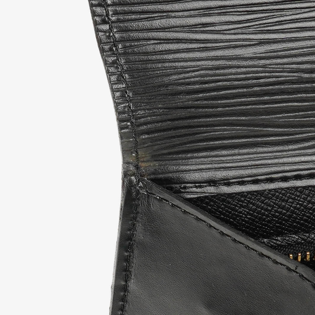 Louis Vuitton Arts-Deco Black EPI Leather Clutch Bag