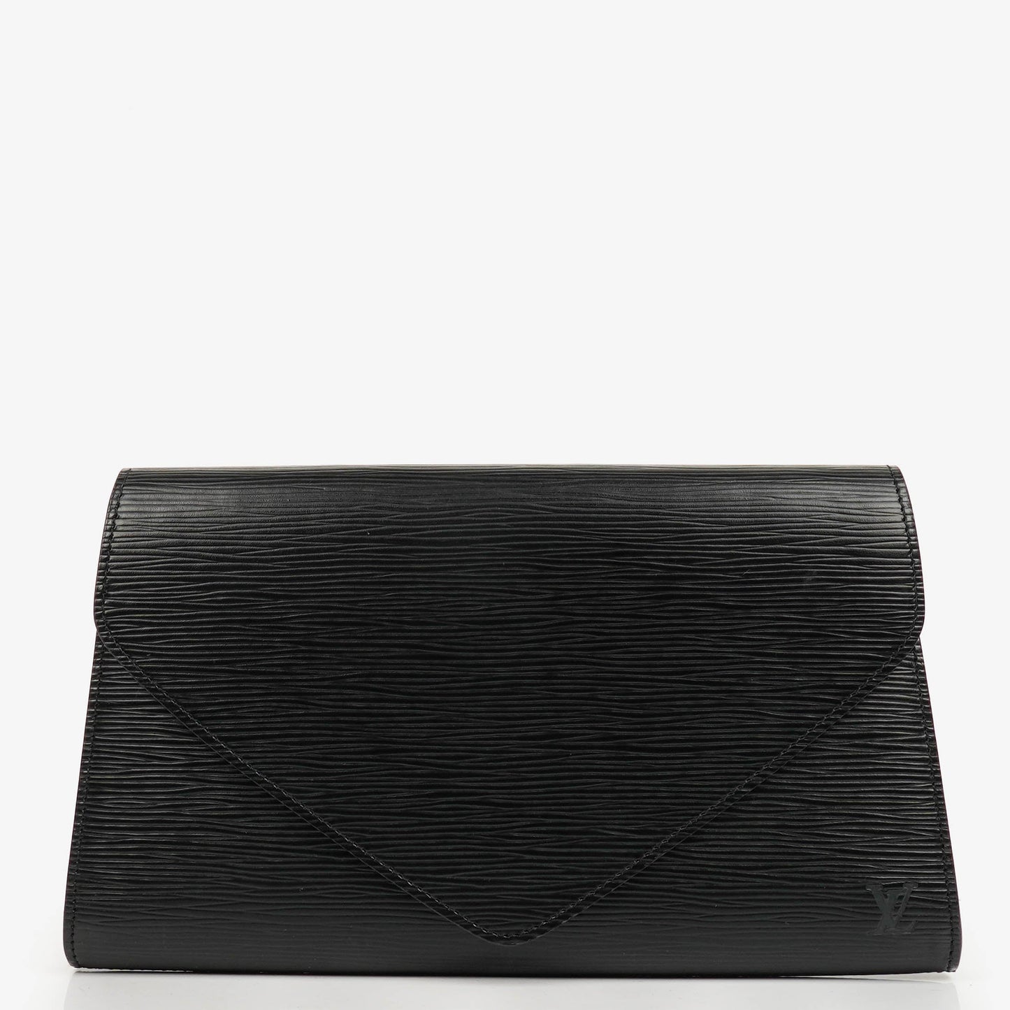 Louis Vuitton Arts-Deco Black EPI Leather Clutch Bag