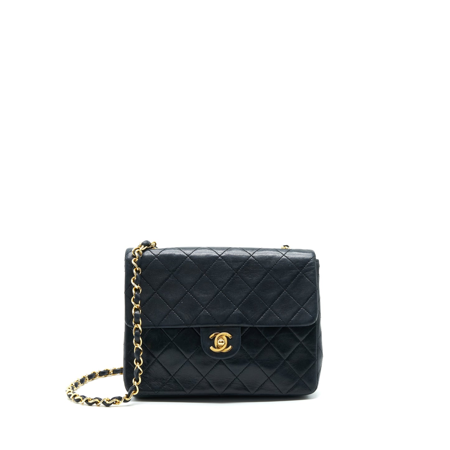 Chanel  Small Flap Bag Lambskin Black