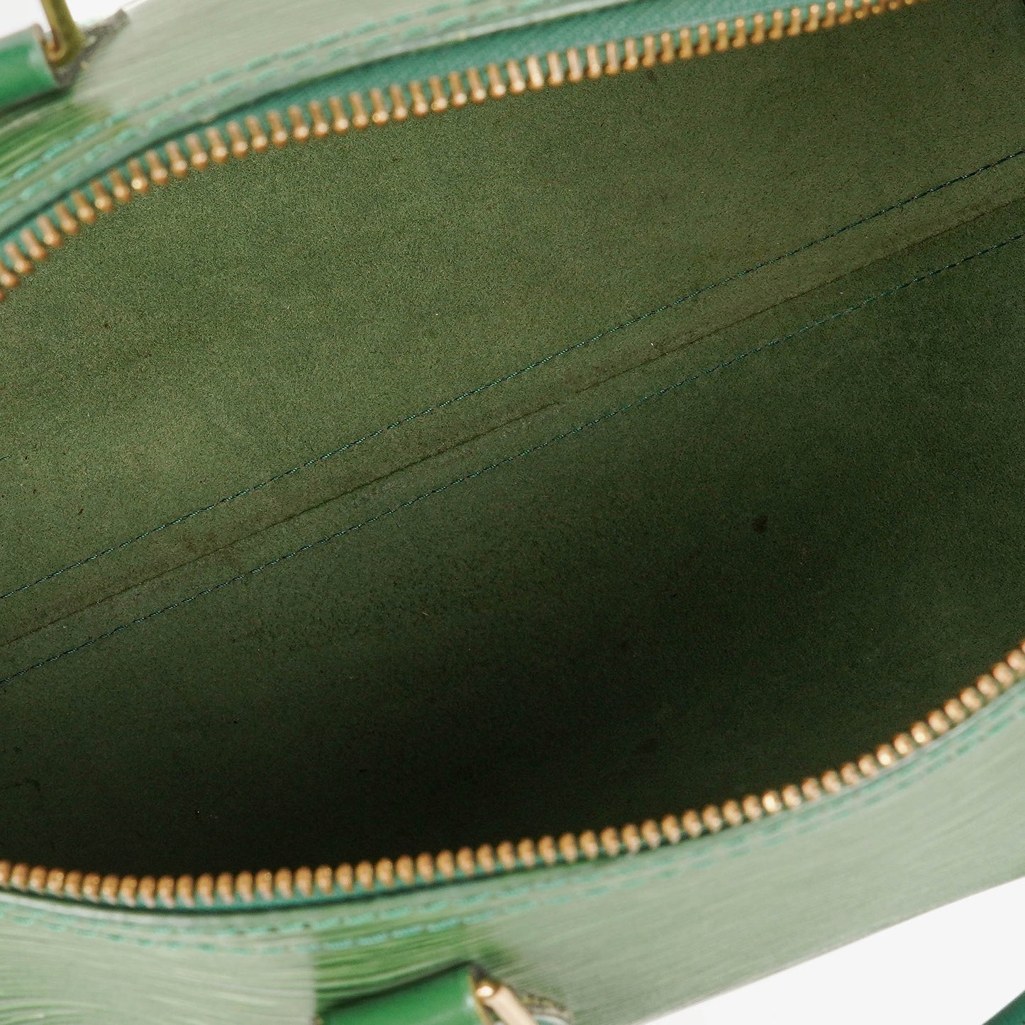 Louis Vuitton  30 Green EPI Leather Handbag
