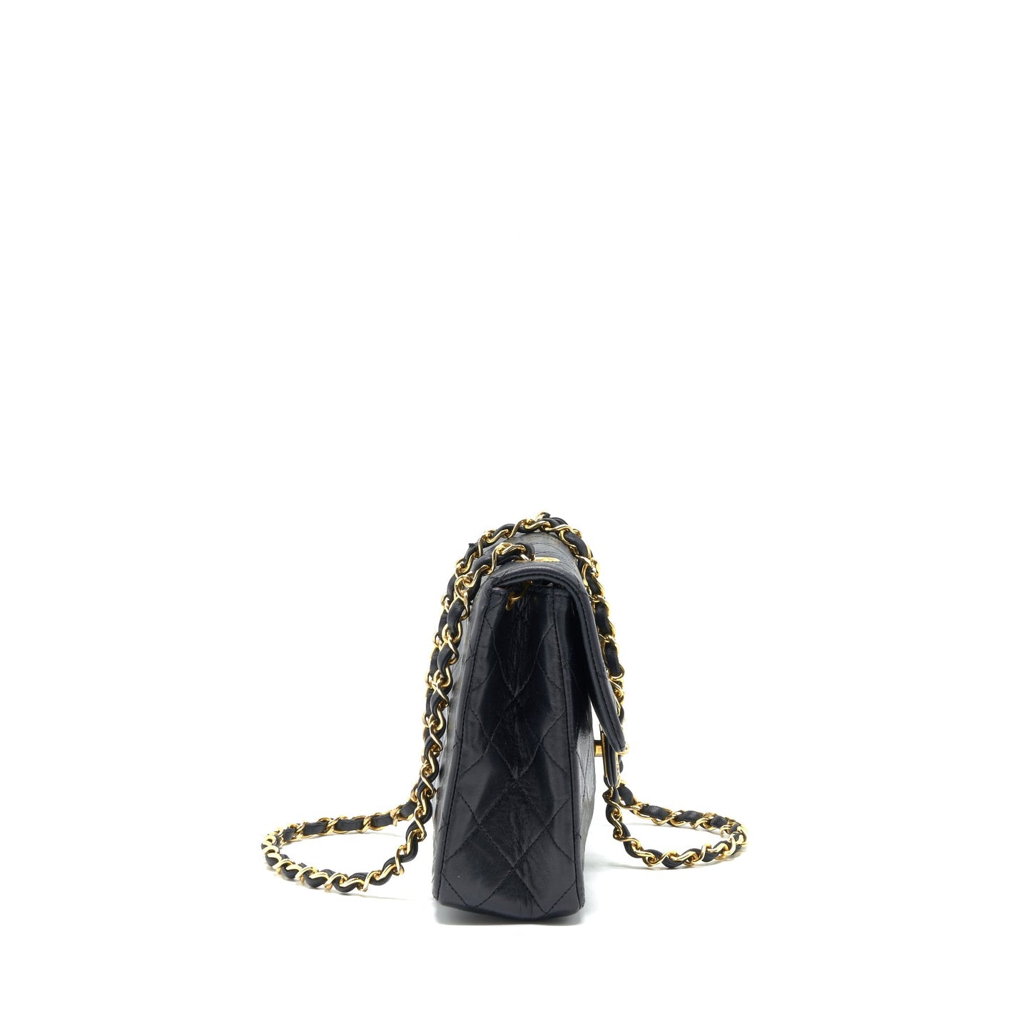 Chanel  Small Flap Bag Lambskin Black