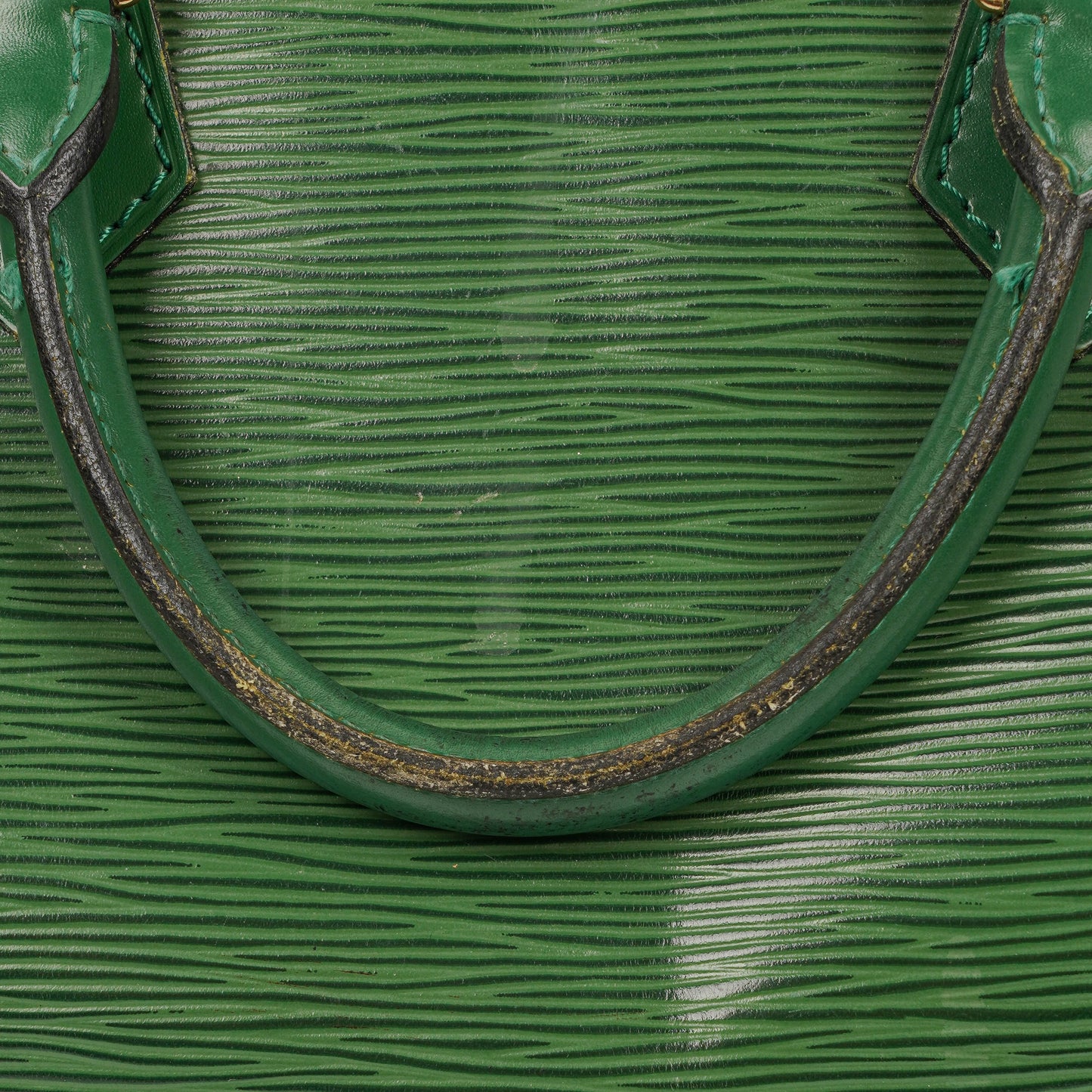 Louis Vuitton  30 Green EPI Leather Handbag