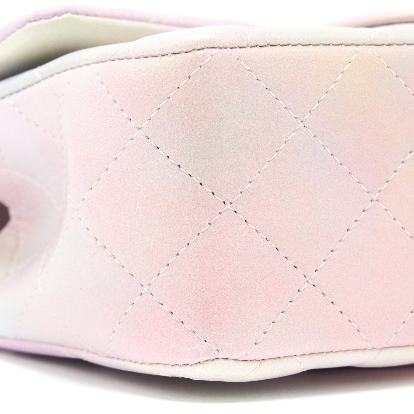 Chanel Top Handle Mini Rectangular Flap Ombré Multicolour Lambskin  (Microchip)