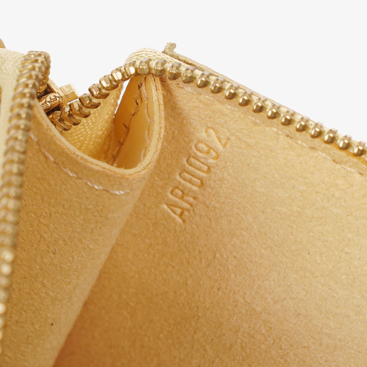 Louis Vuitton Pochette Accessoires Vanilla EPI Leather Clutch Handbag