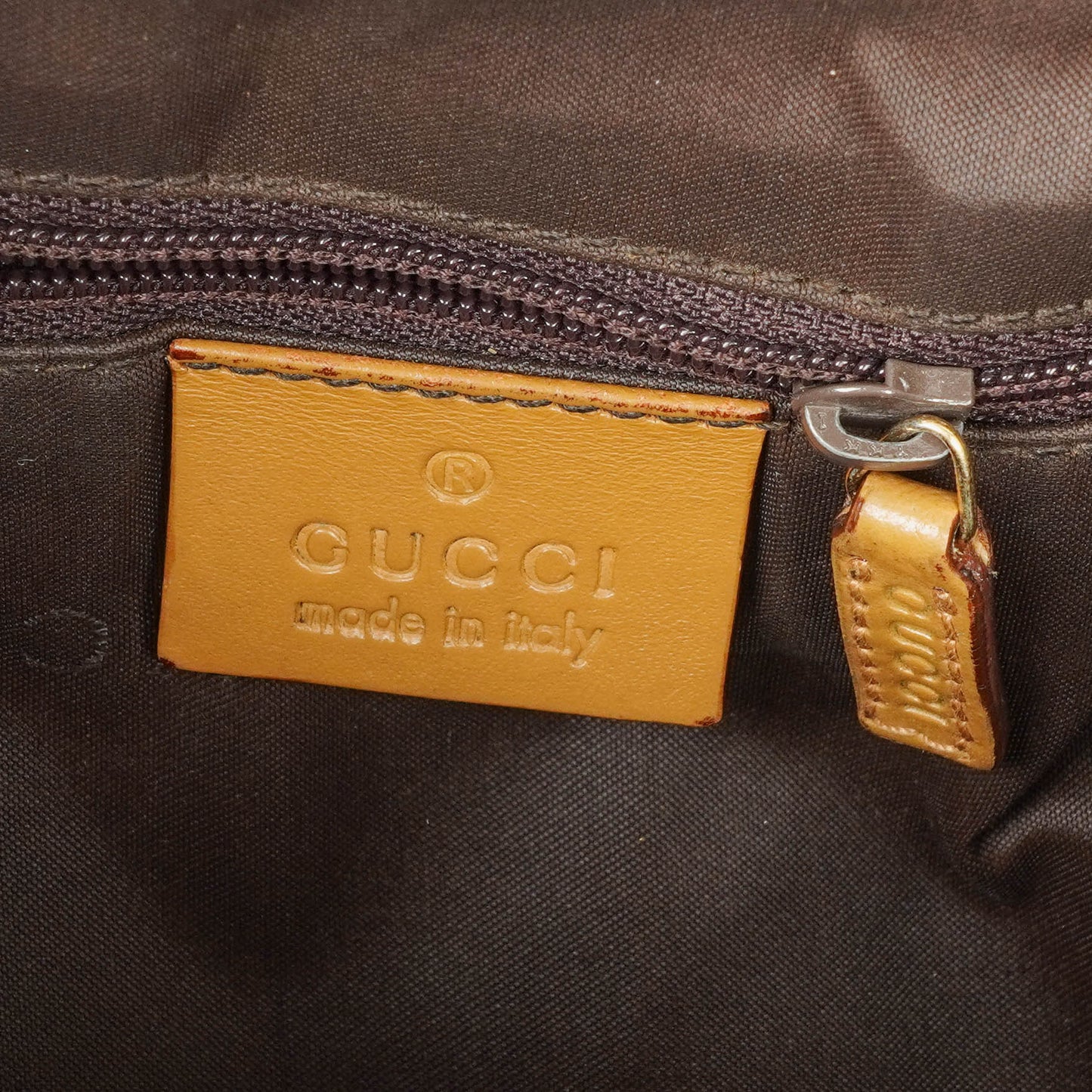 Gucci GG Canvas And Leather Shoulder Hobo Bag