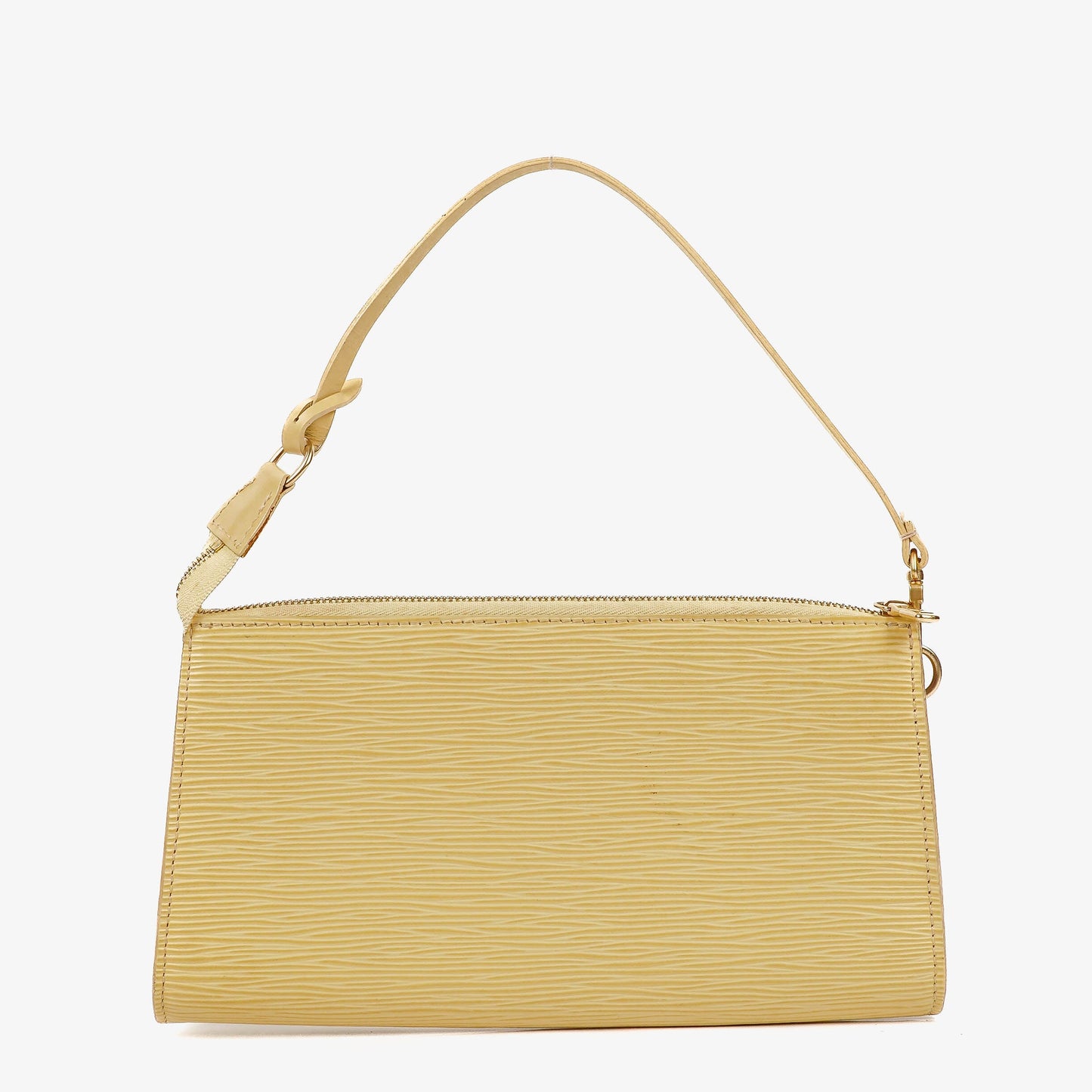Louis Vuitton Pochette Accessoires Vanilla EPI Leather Clutch Handbag