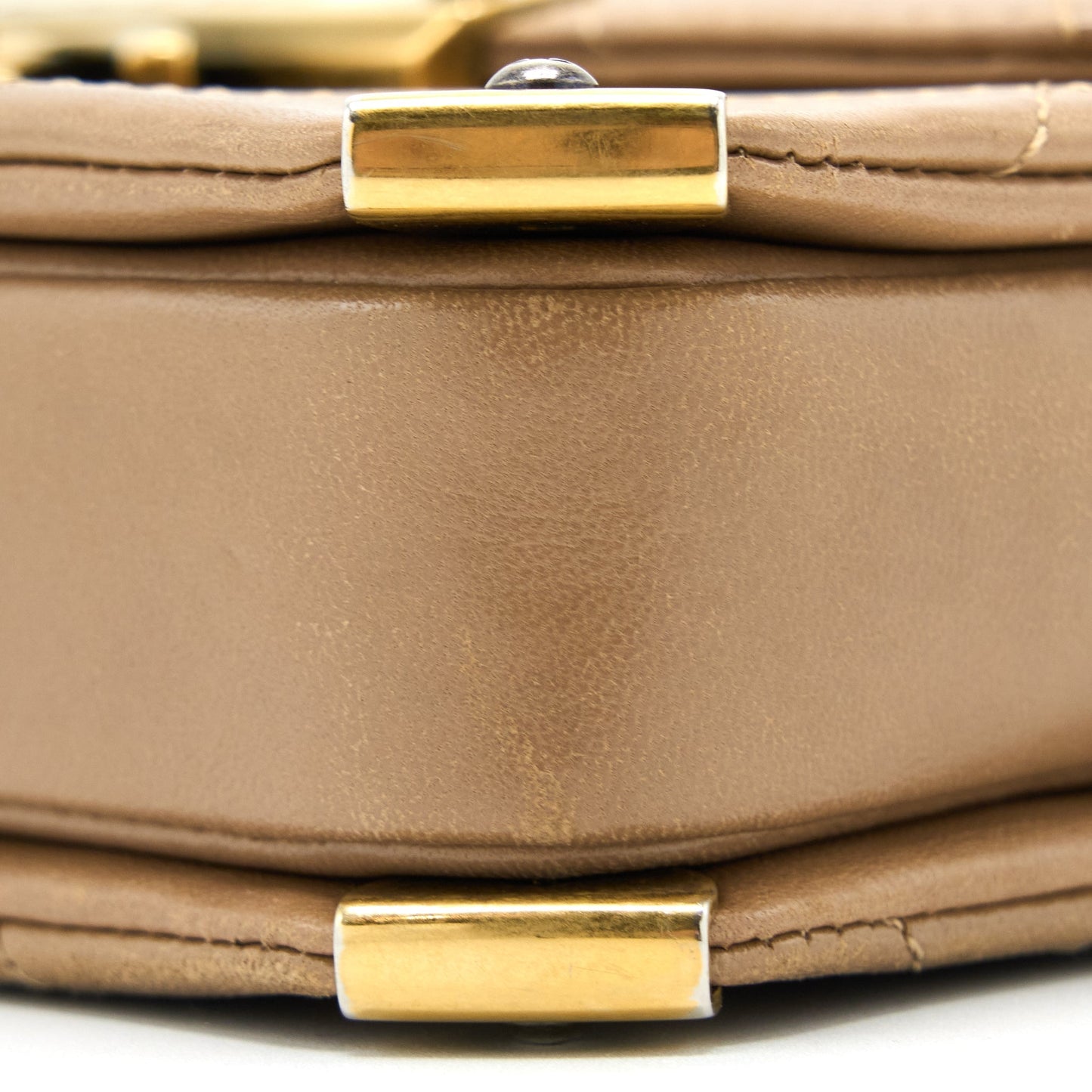 Chanel Messenger Flap Bag Lambskin Beige