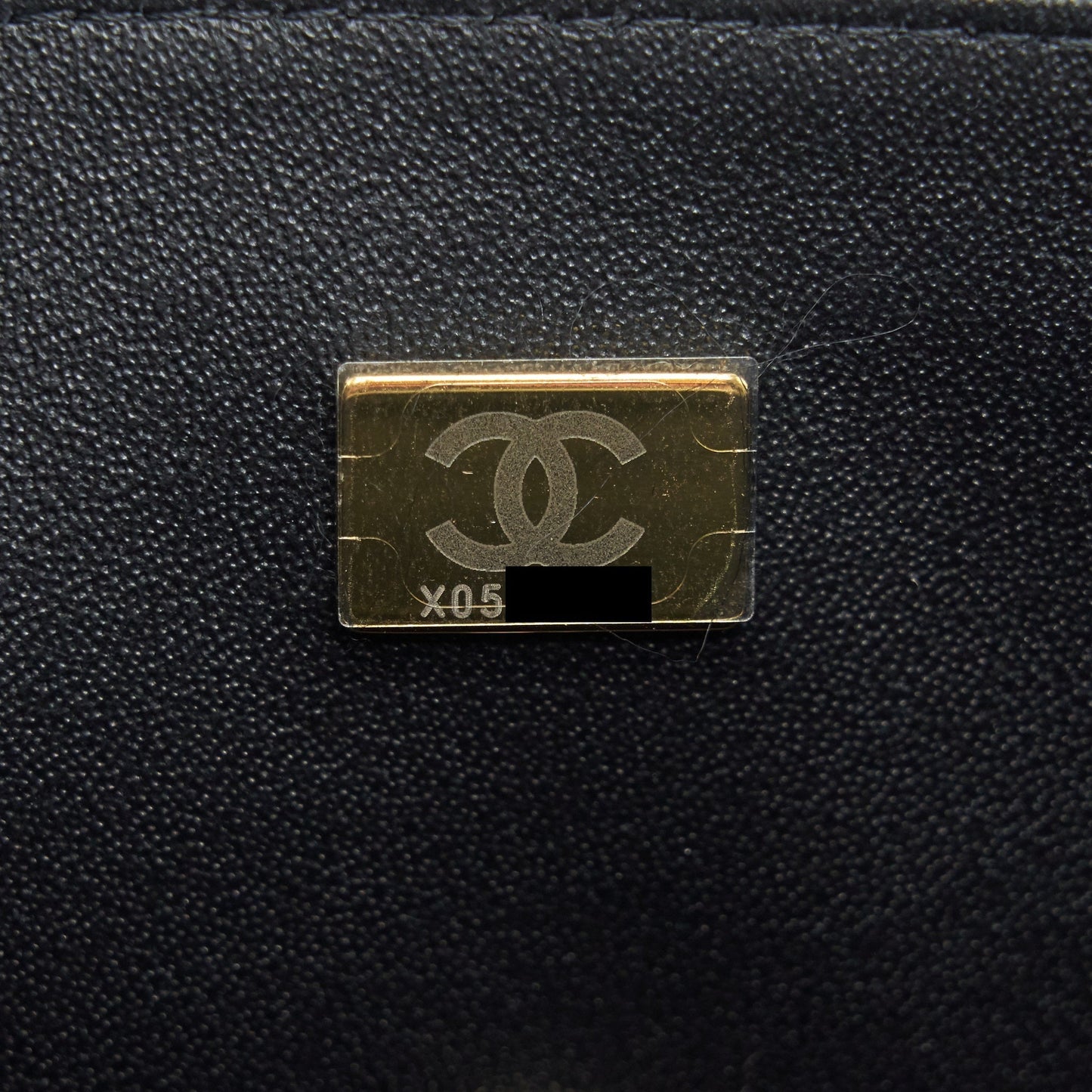 Chanel 21K top handle mini Rectangular flap Bag Black L