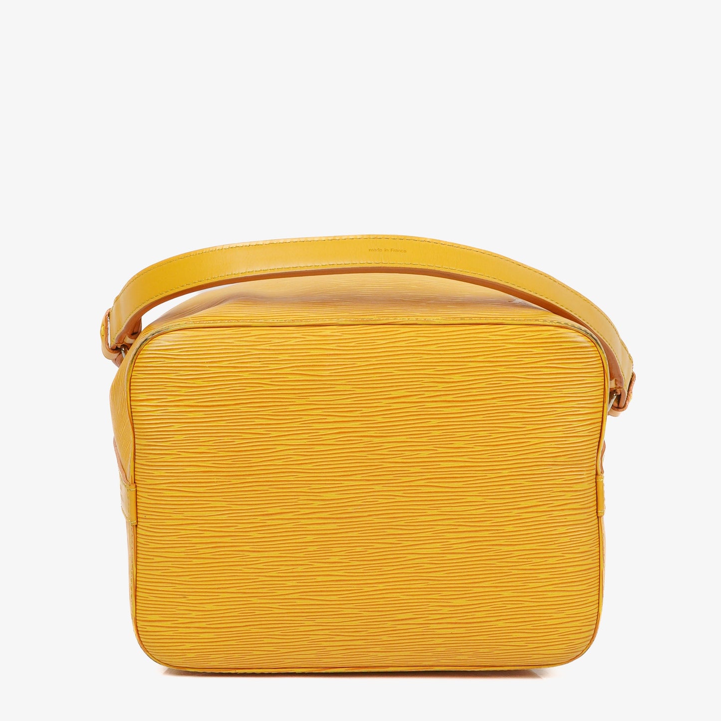 Louis Vuitton Petit Noe Yellow EPI Leather Shoulder Bag