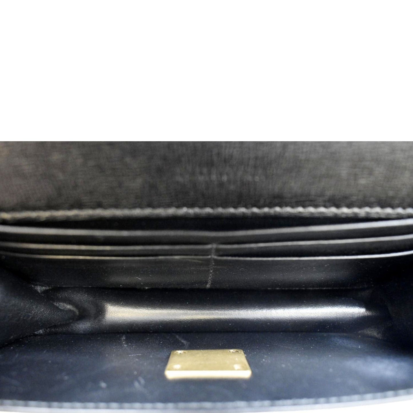 BALENCIAGA GOSSIP XS Chain Leather Shoulder Bag Black