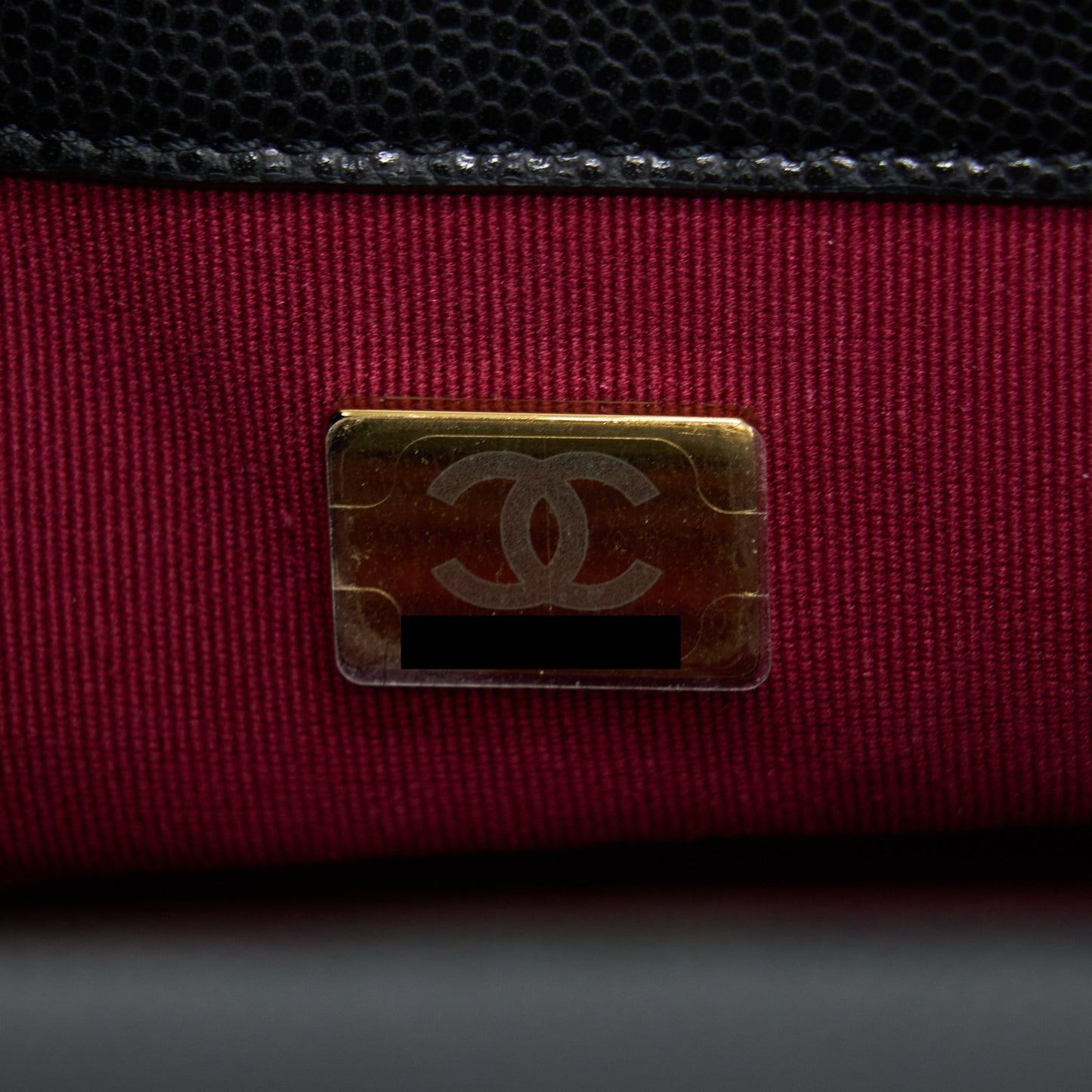 Chanel 22A Small Flap Bag Caviar Black Brushed Gold Hardware