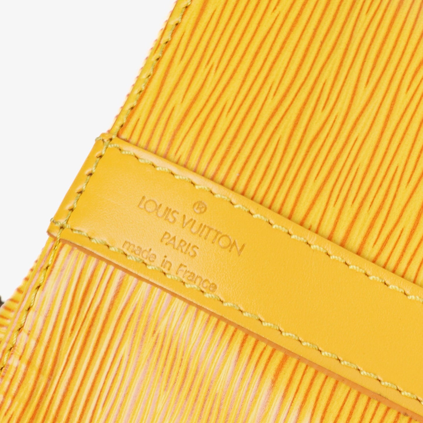 Louis Vuitton Petit Noe Yellow EPI Leather Shoulder Bag