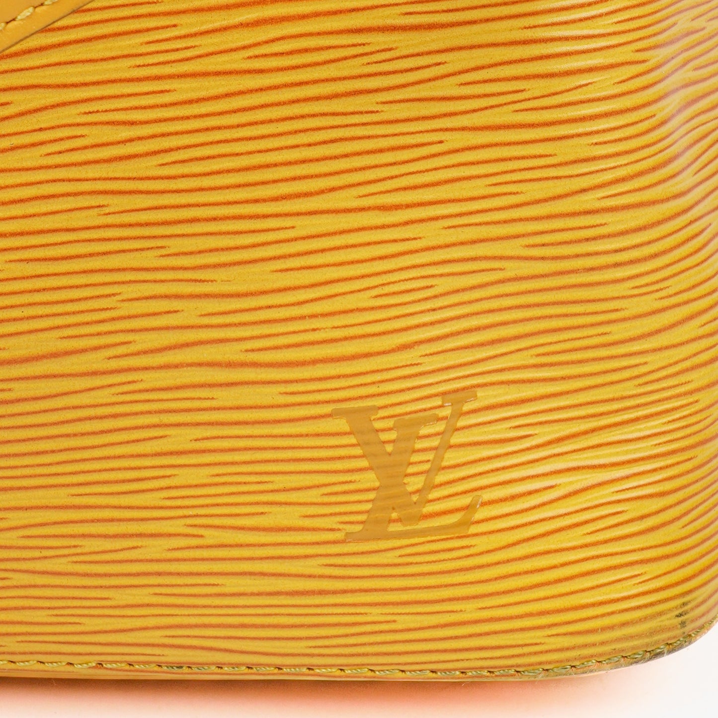 Louis Vuitton Petit Noe Yellow EPI Leather Shoulder Bag