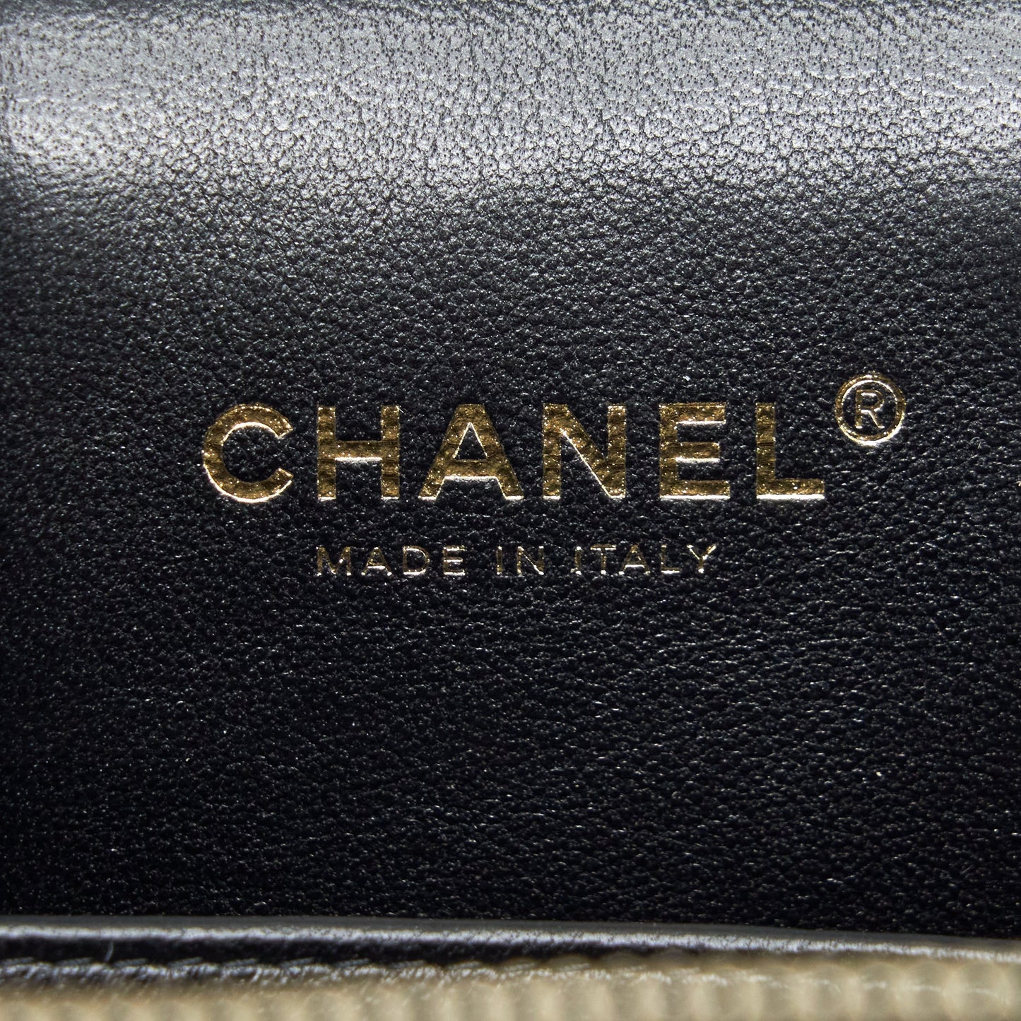 Chanel 22S Top Handle Vanity Caviar Black L