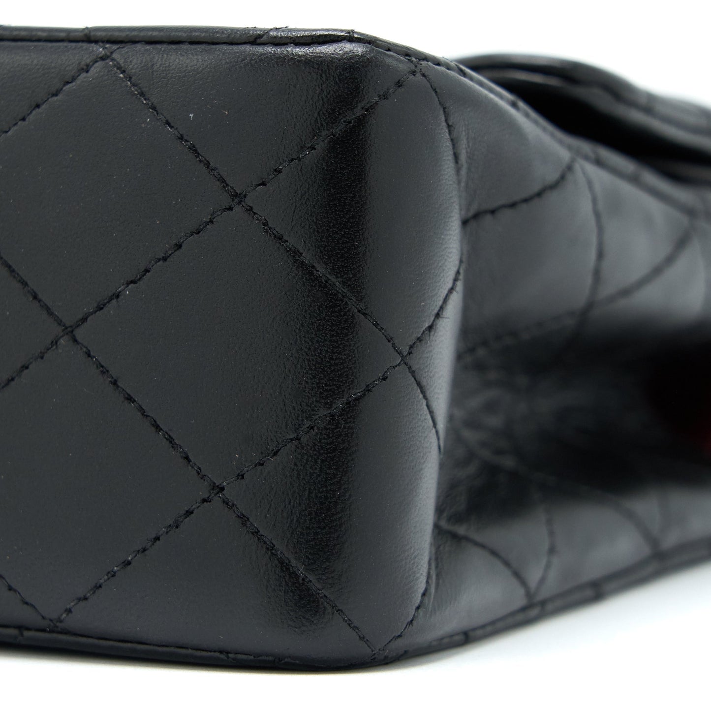 Chanel  Medium Flap Bag Lambskin Black