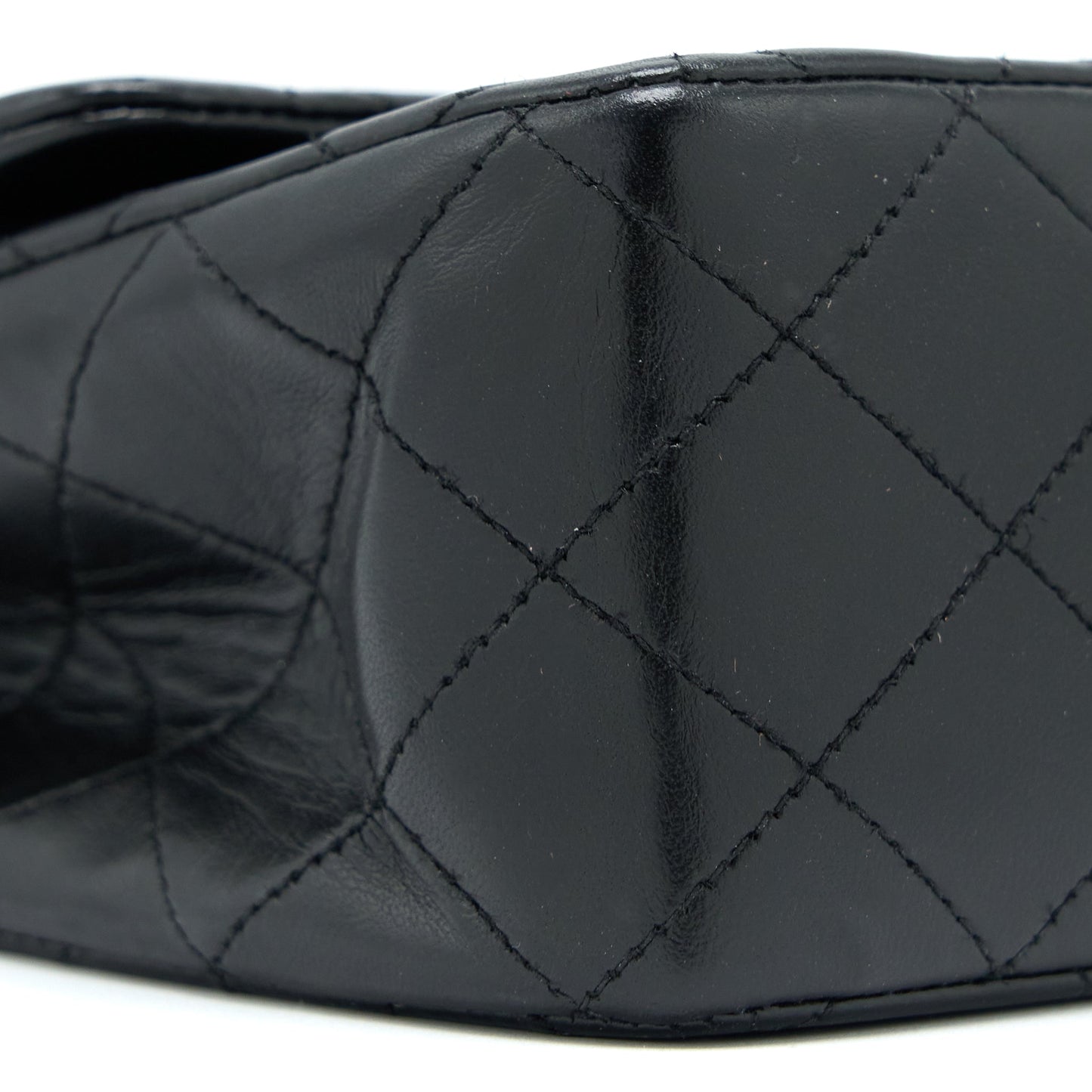 Chanel  Medium Flap Bag Lambskin Black