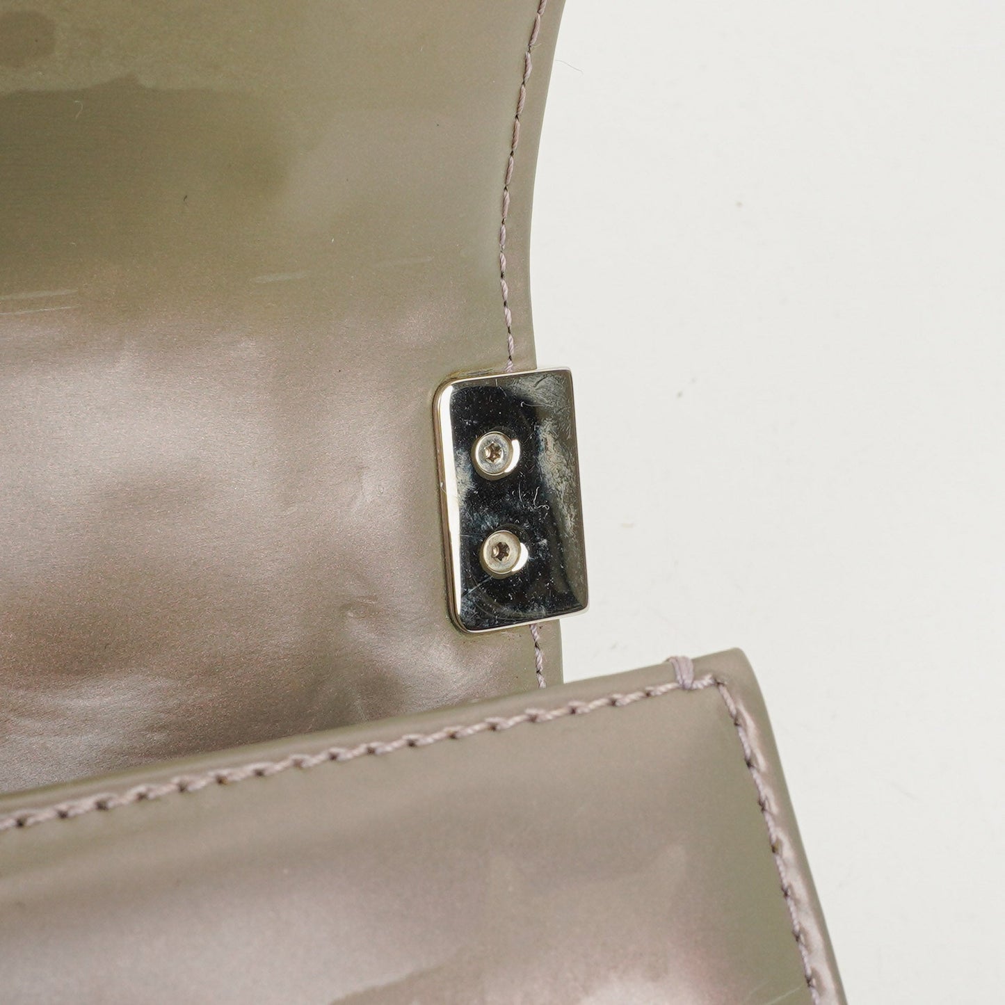 Chanel Light Purple Iridescent Glazed Calfskin Small Boy Flap Bag