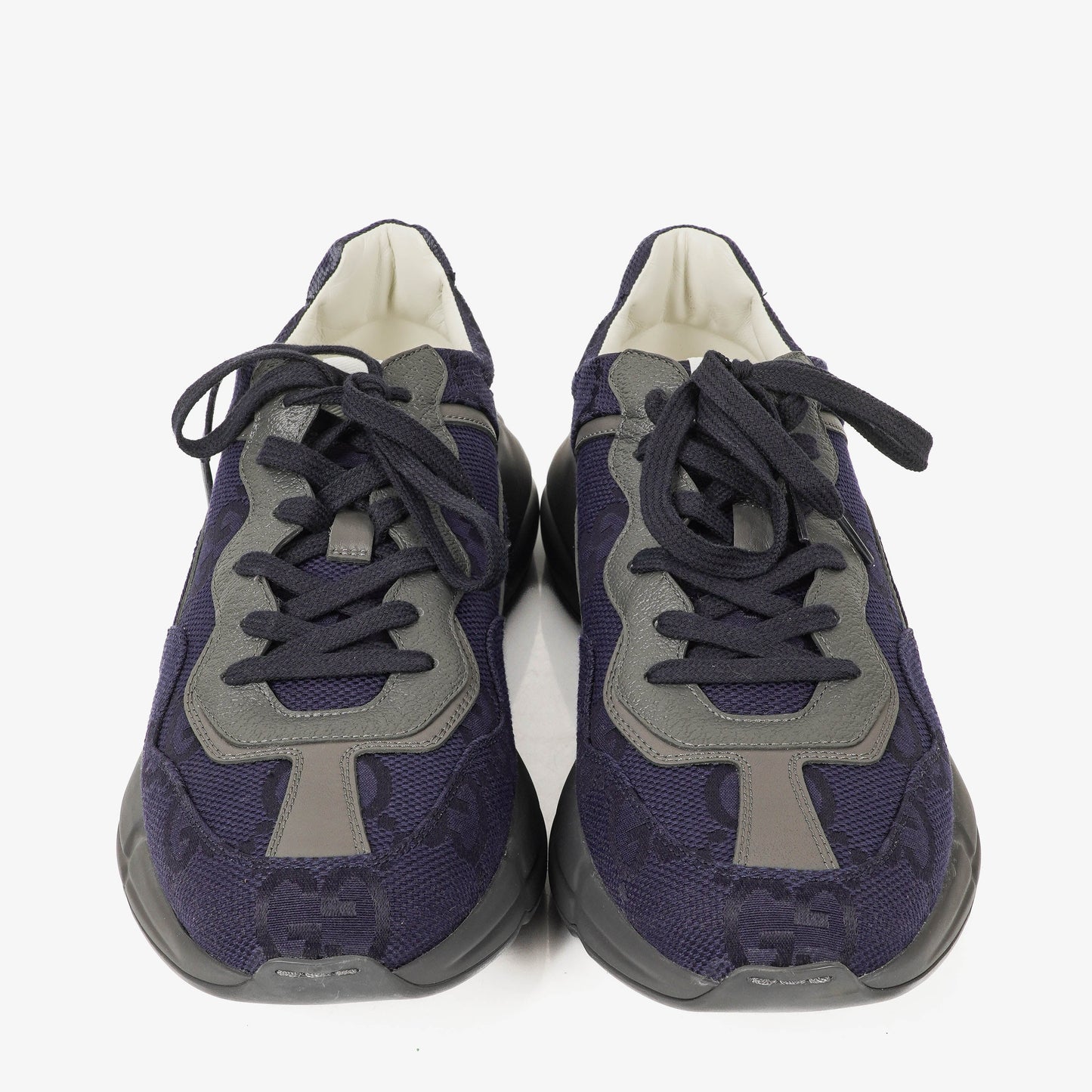Gucci Rhyton Blue GG Supreme Sneakers