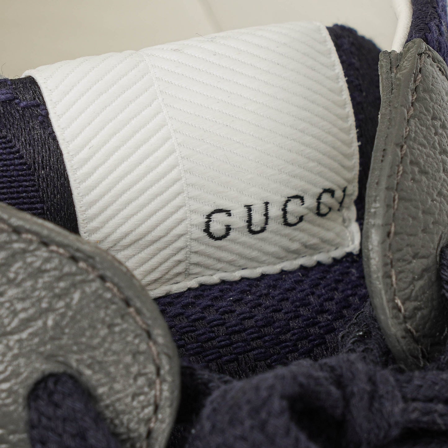 Gucci Rhyton Blue GG Supreme Sneakers