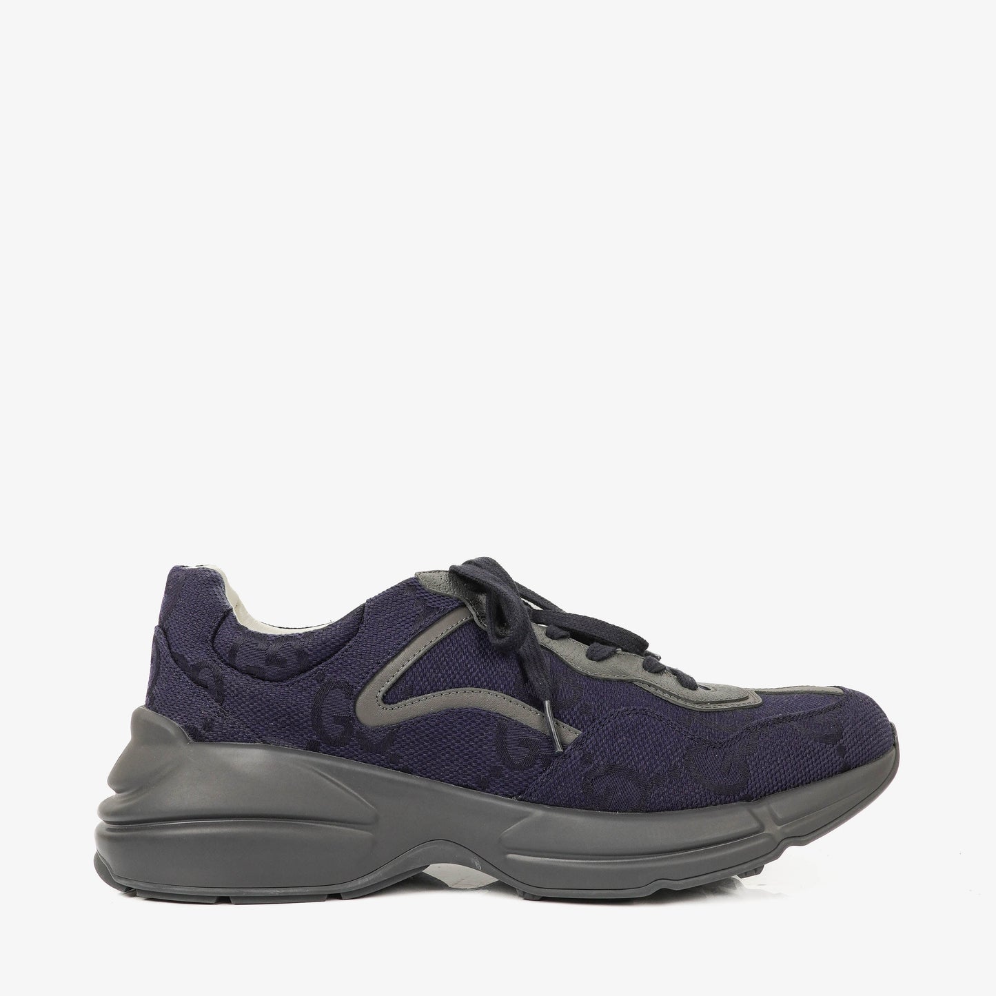 Gucci Rhyton Blue GG Supreme Sneakers