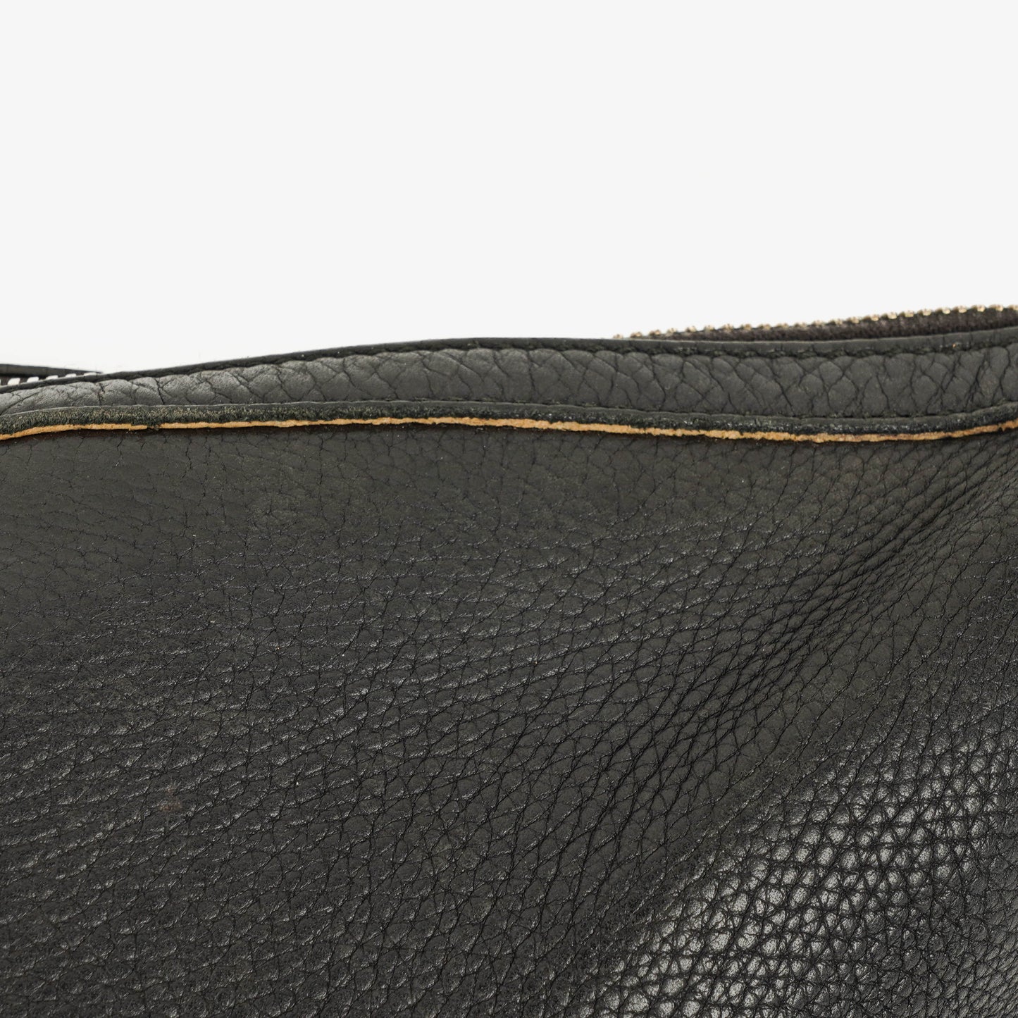 Gucci Soho Black Pebbled Leather Bag