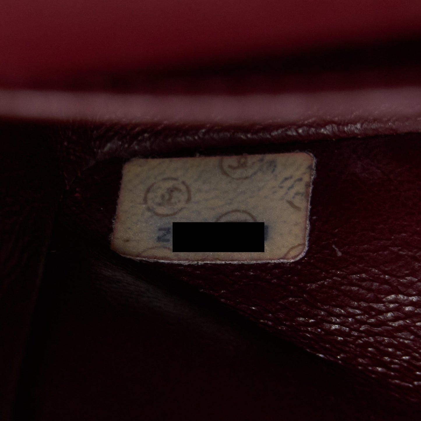 Chanel  Medium Flap Bag Lambskin Black