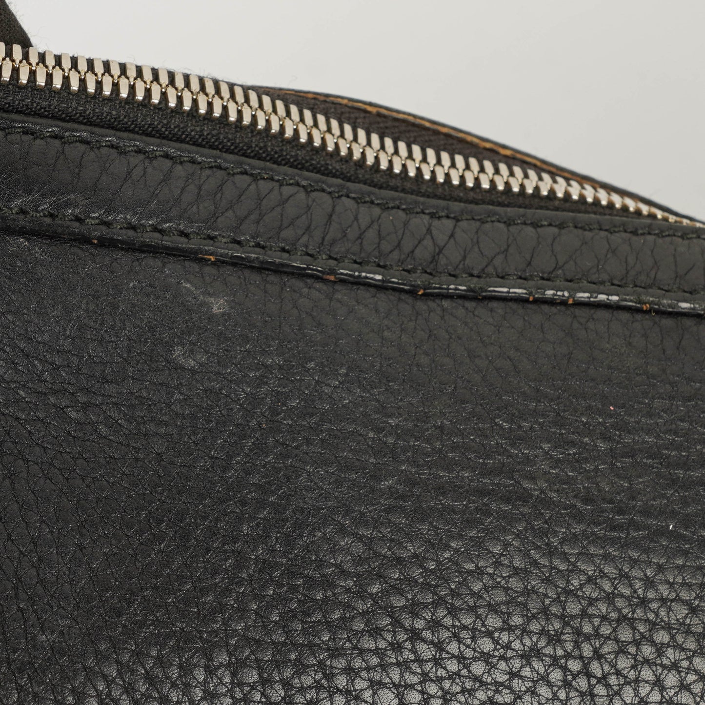 Gucci Soho Black Pebbled Leather Bag