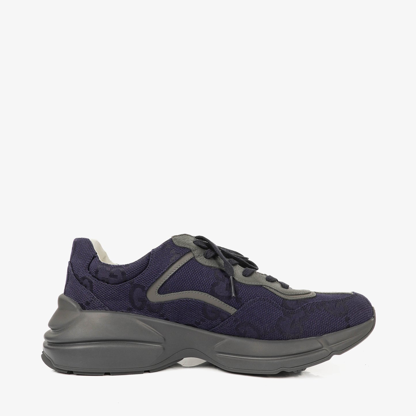 Gucci Rhyton Blue GG Supreme Sneakers