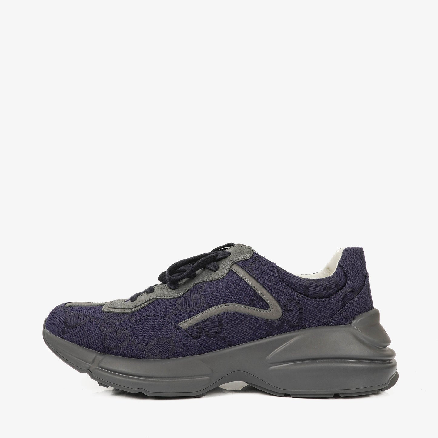 Gucci Rhyton Blue GG Supreme Sneakers
