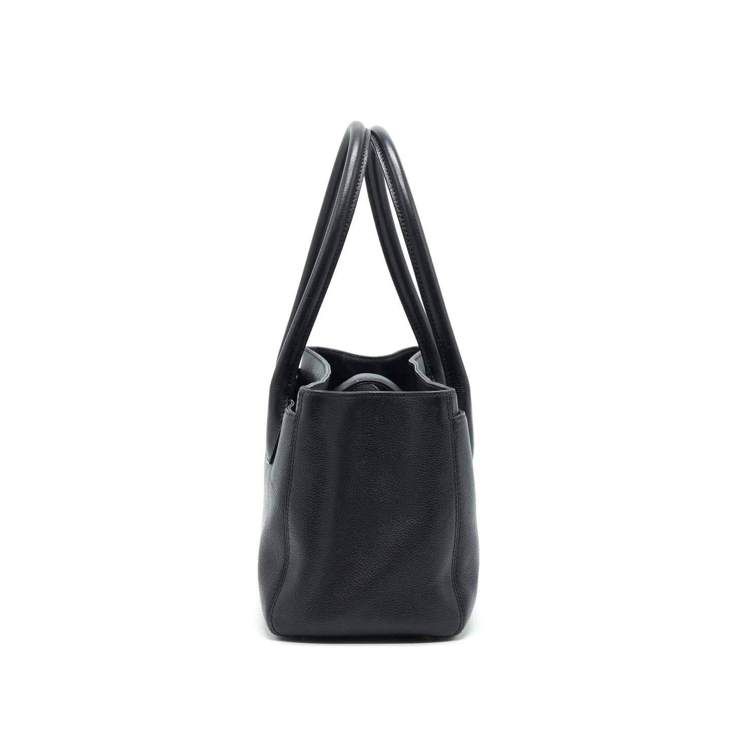 Chanel Executive Cerf Small Tote Bag Caviar black with GHW