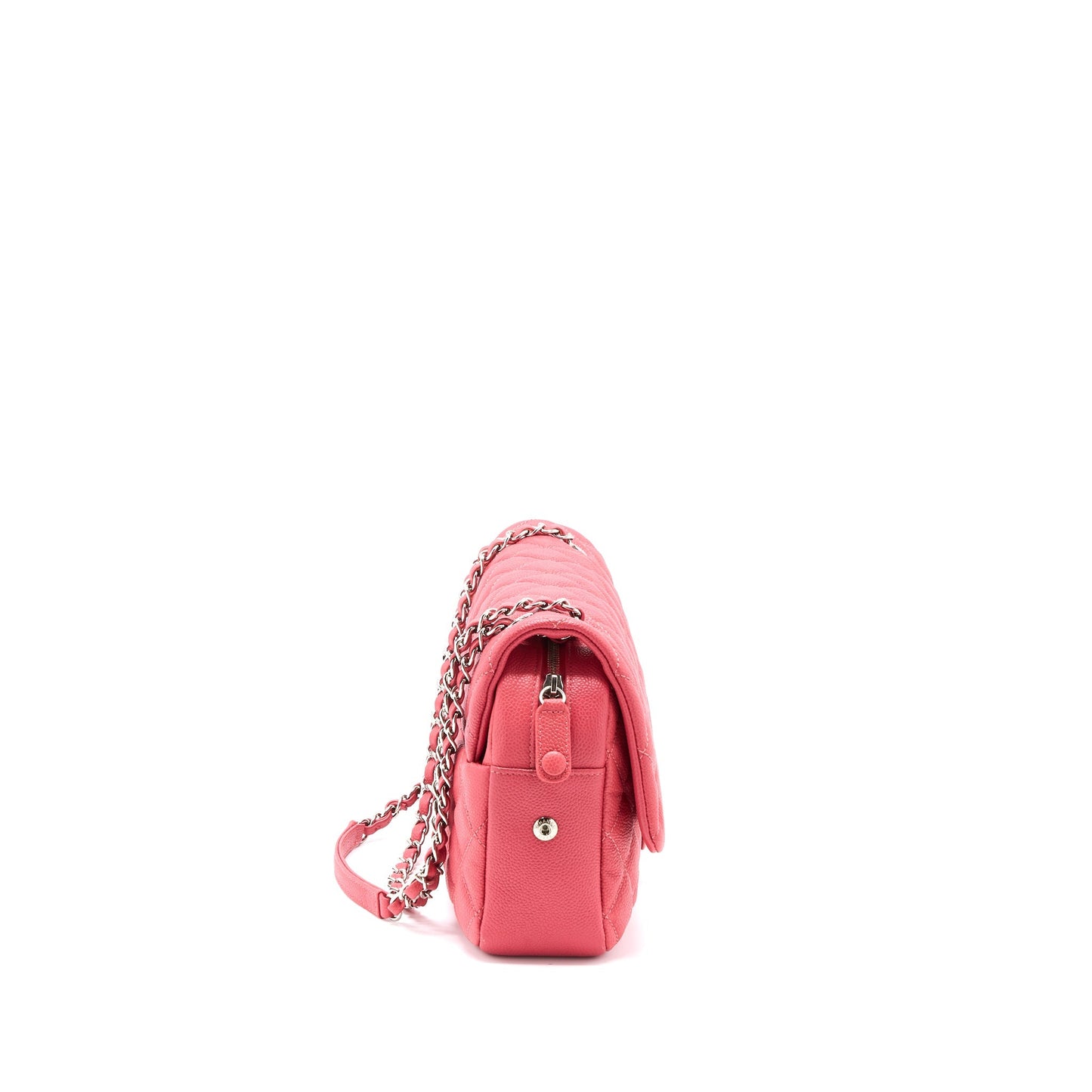 Chanel Easy Flap Bag Caviar Pink
