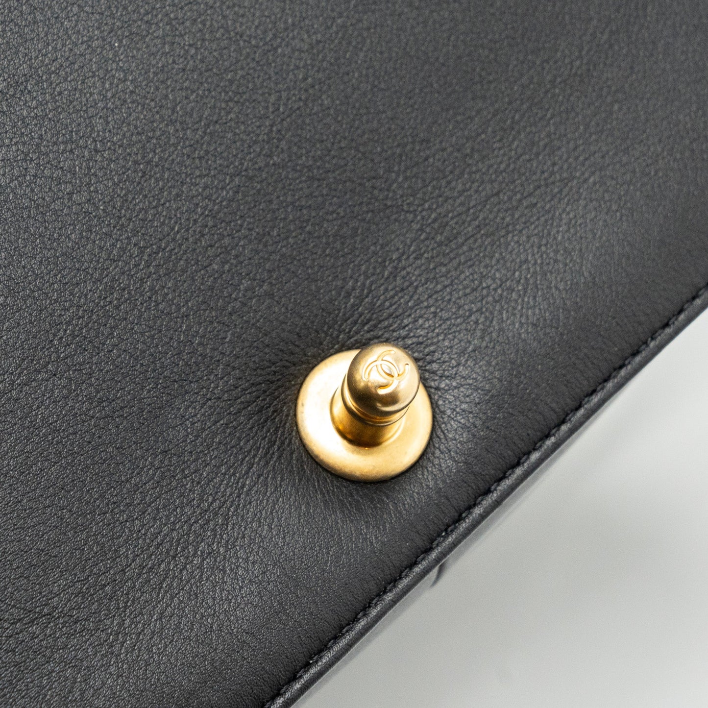 Chanel Medium Boy Bag Calfskin Black