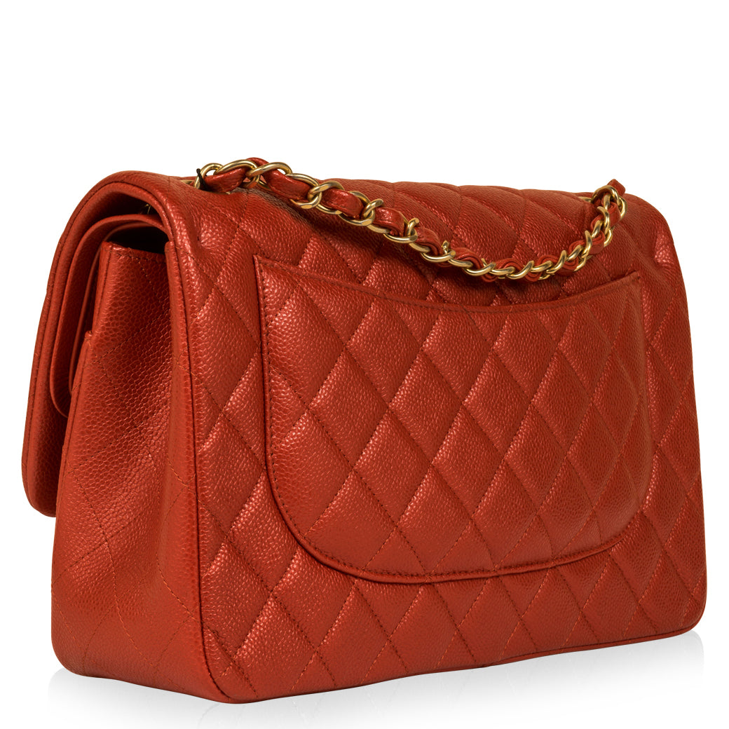 Chanel Classic Flap Bag - Jumbo - Caviar
