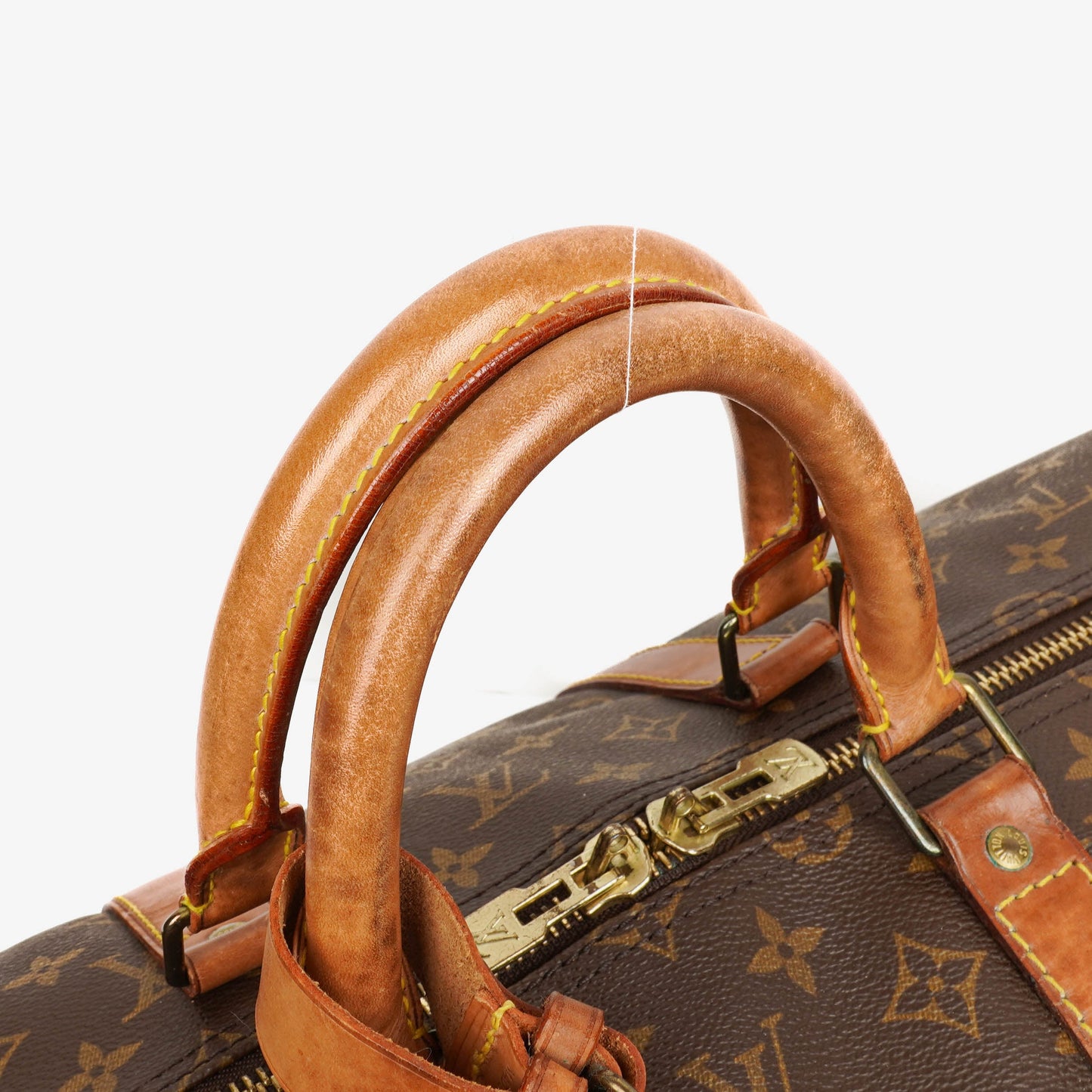 Louis Vuitton Keepall 55 Bandoulière Monogram Canvas Travel Bag