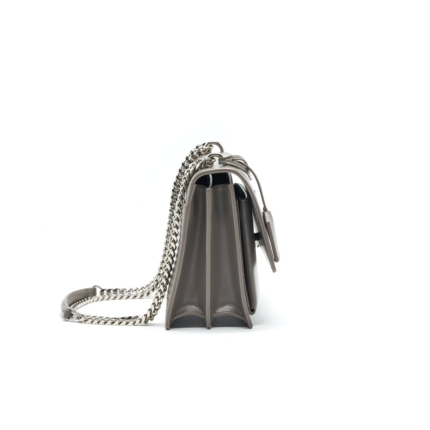 Saint Laurent Sunset Purse Grey