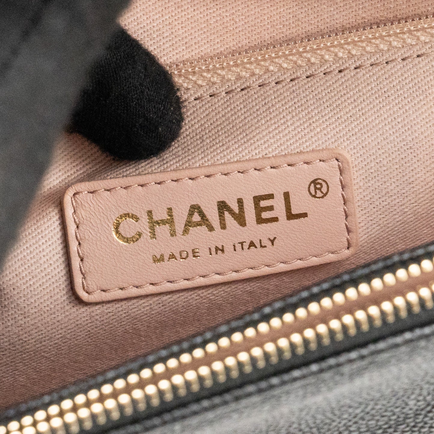 Chanel Paris-Cuba Thread Around Flap Bag With Chain Caviar Black L