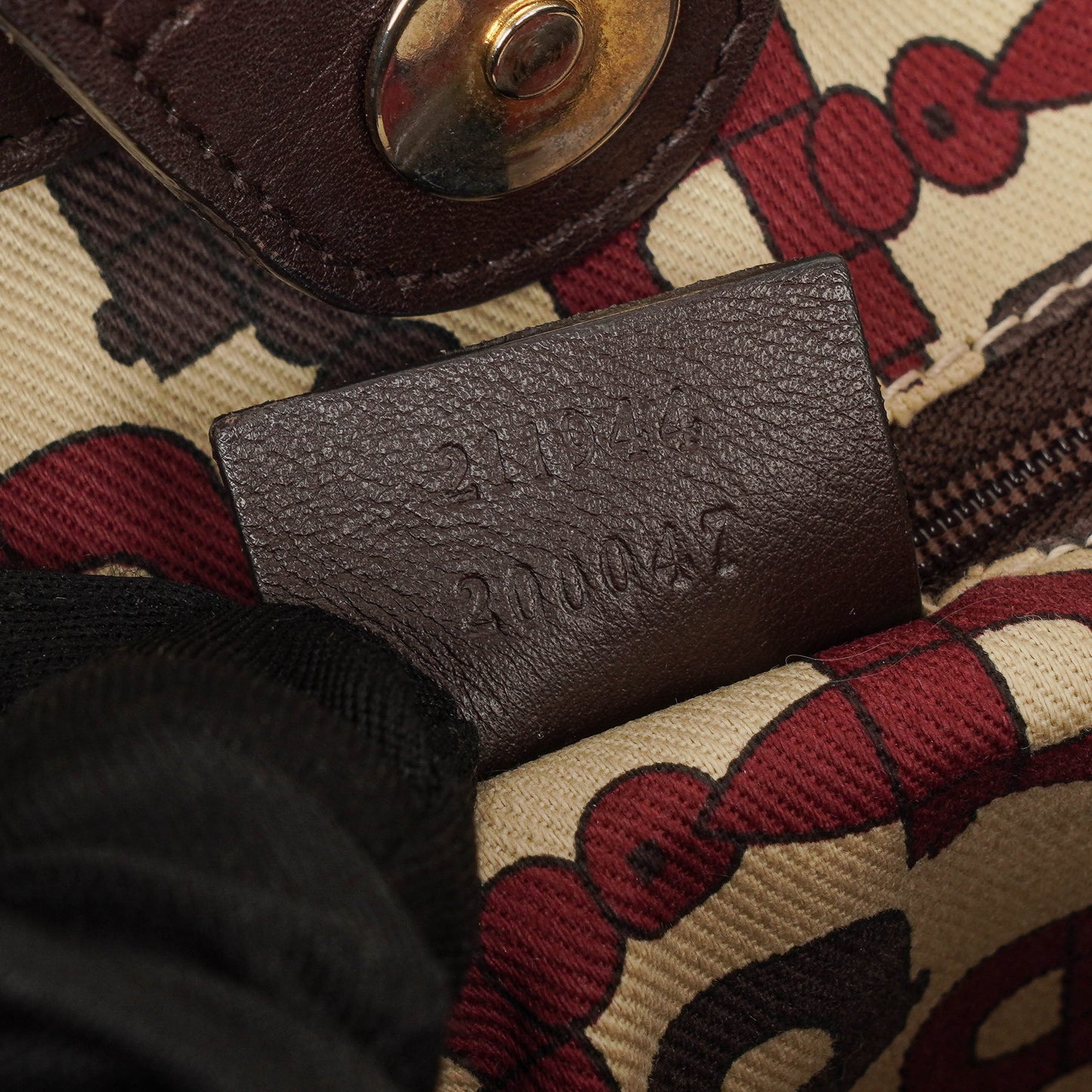 Gucci Guccissima Dark Brown Leather Sukey Hobo Bag