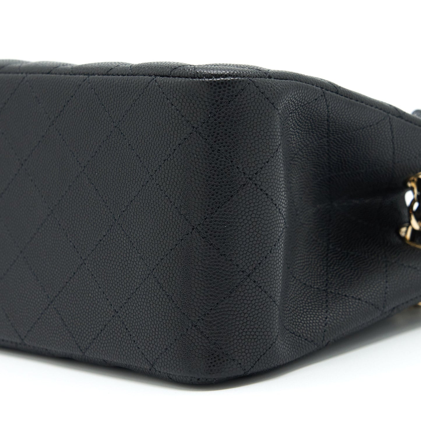 Chanel 22S Bucket Bag Caviar Black L