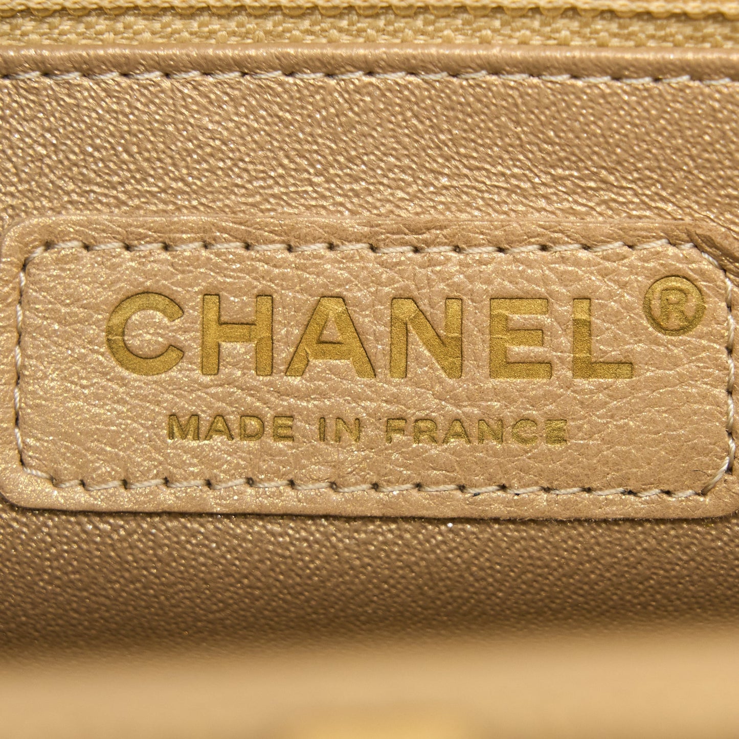 Chanel Timeless Clutch Caviar Gold Brushed