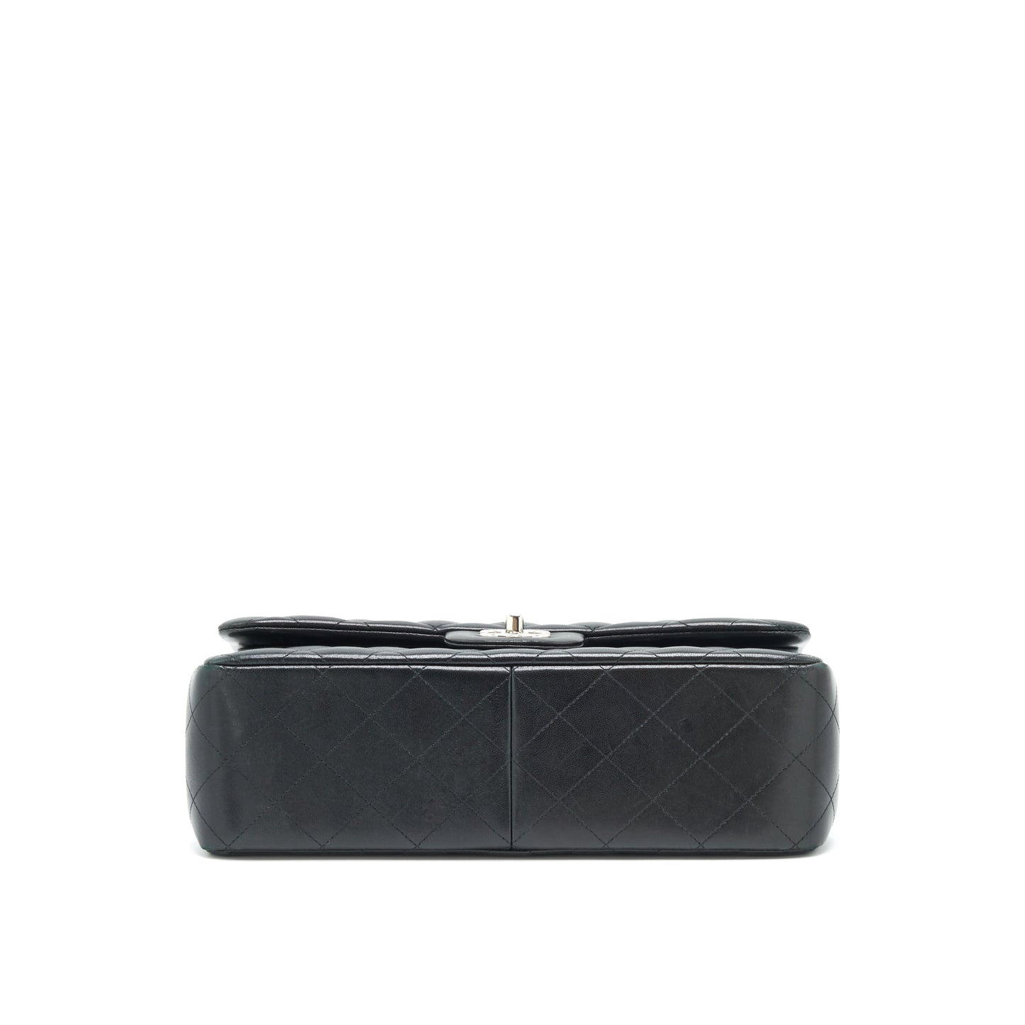 Chanel Classic jumbo Double flap Bag Lambskin Black