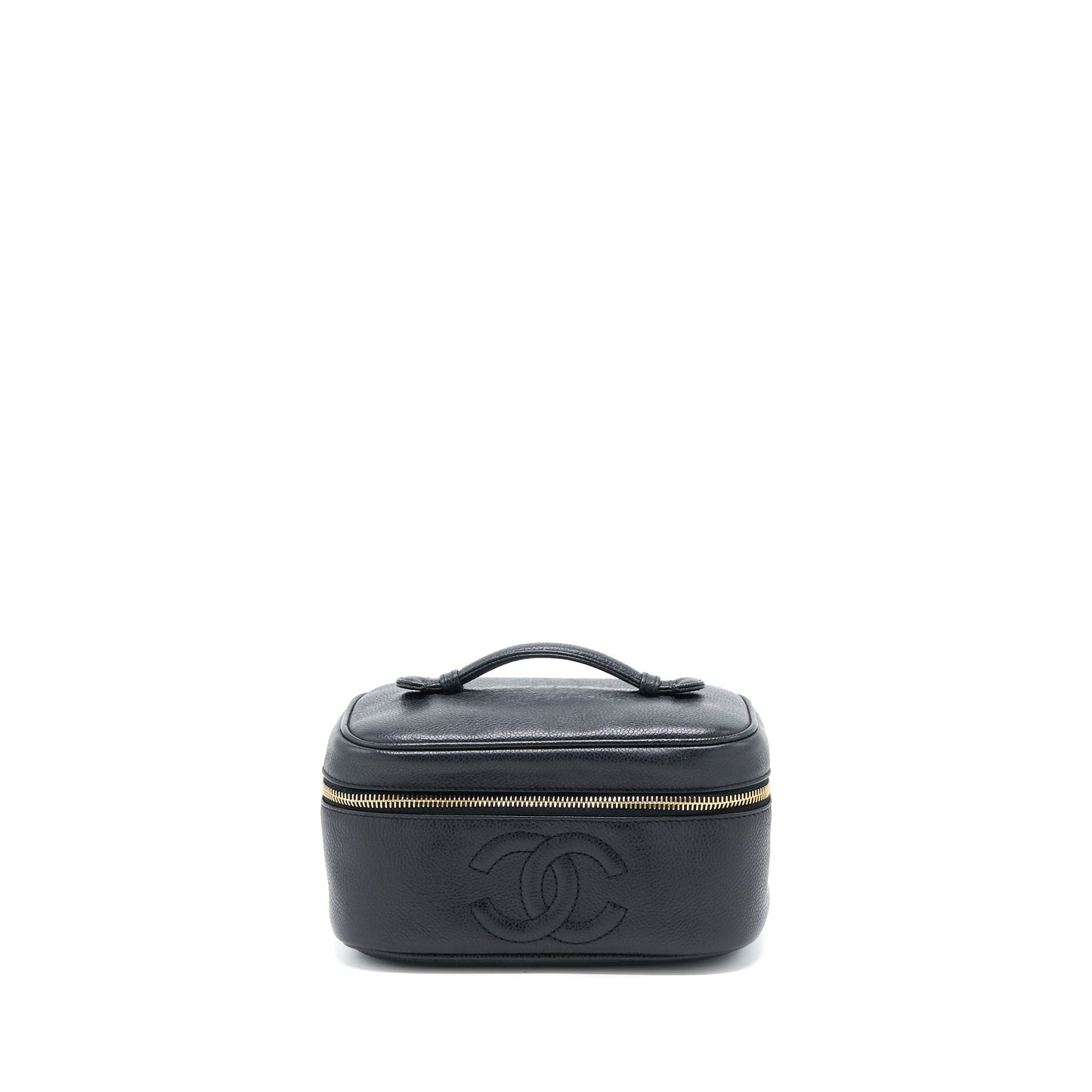 Chanel  Vanity Case Caviar Black