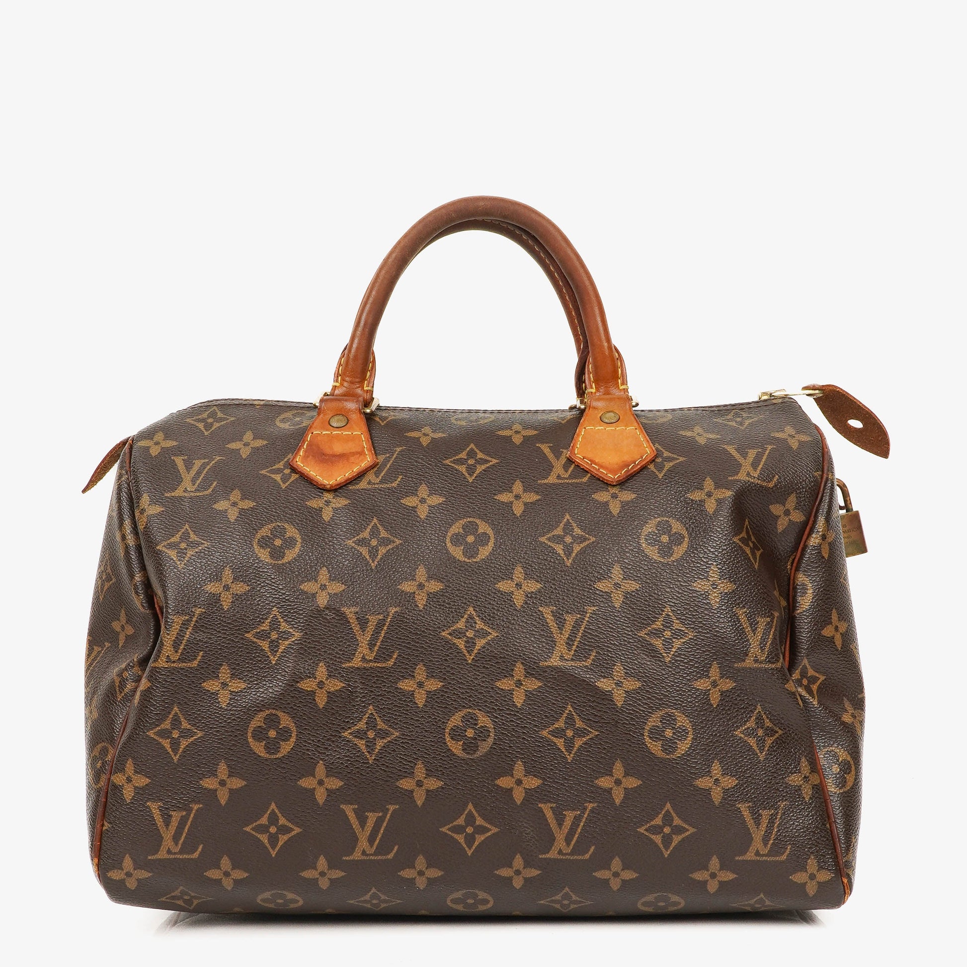 Louis Vuitton  30 Monogram Canvas Handbag